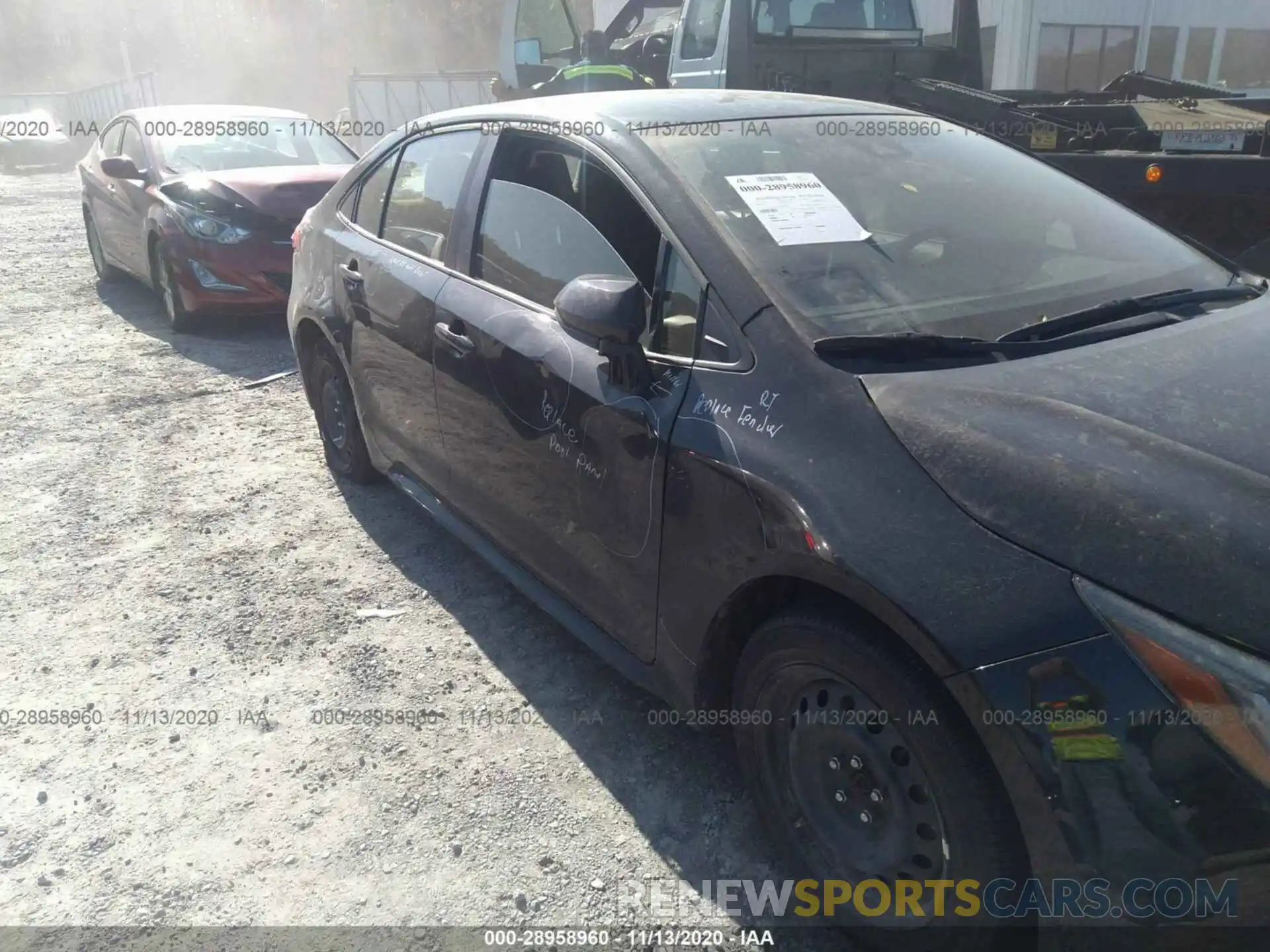 6 Photograph of a damaged car JTDEPRAE1LJ044636 TOYOTA COROLLA 2020