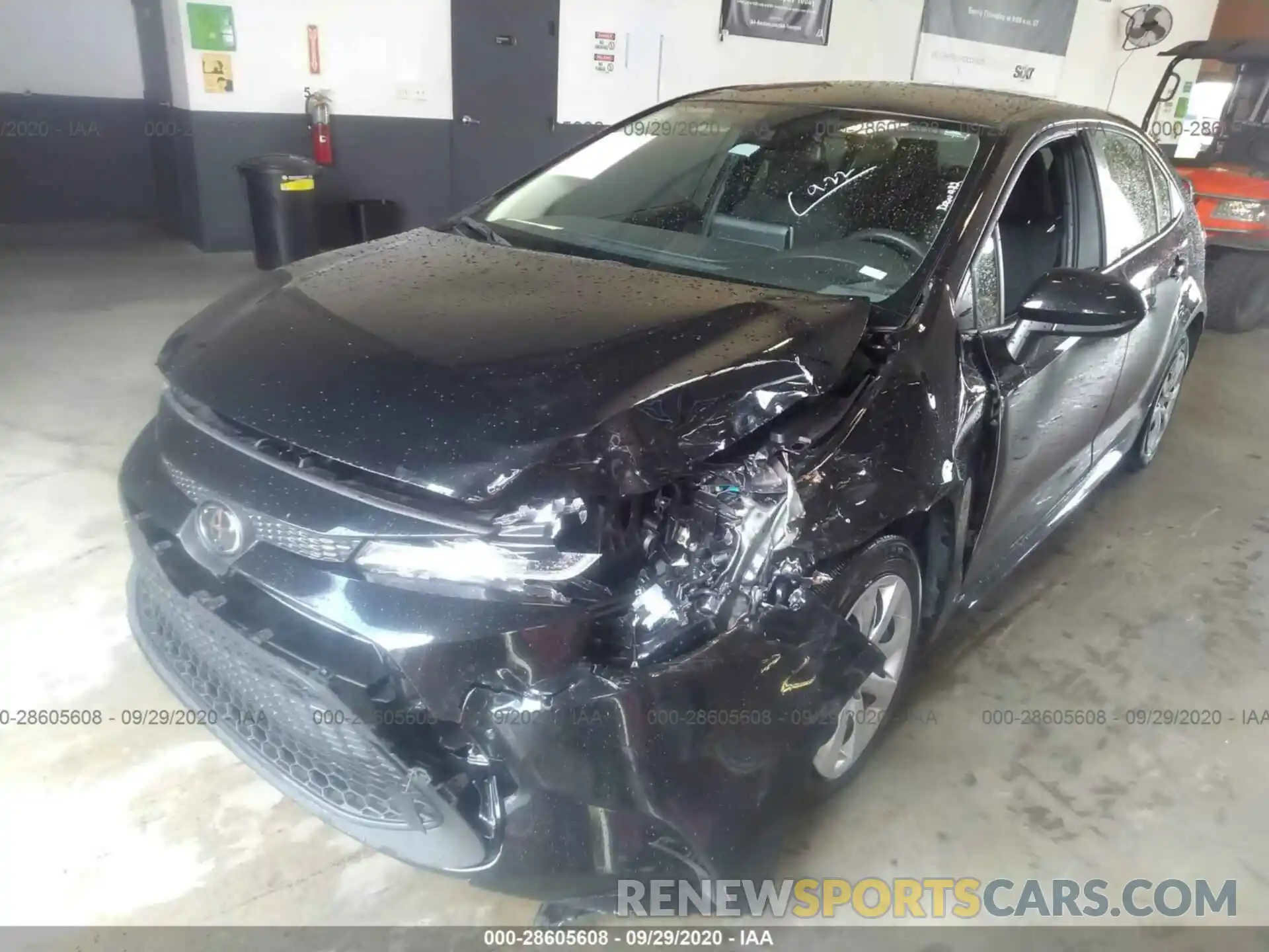 6 Photograph of a damaged car JTDEPRAE1LJ044765 TOYOTA COROLLA 2020