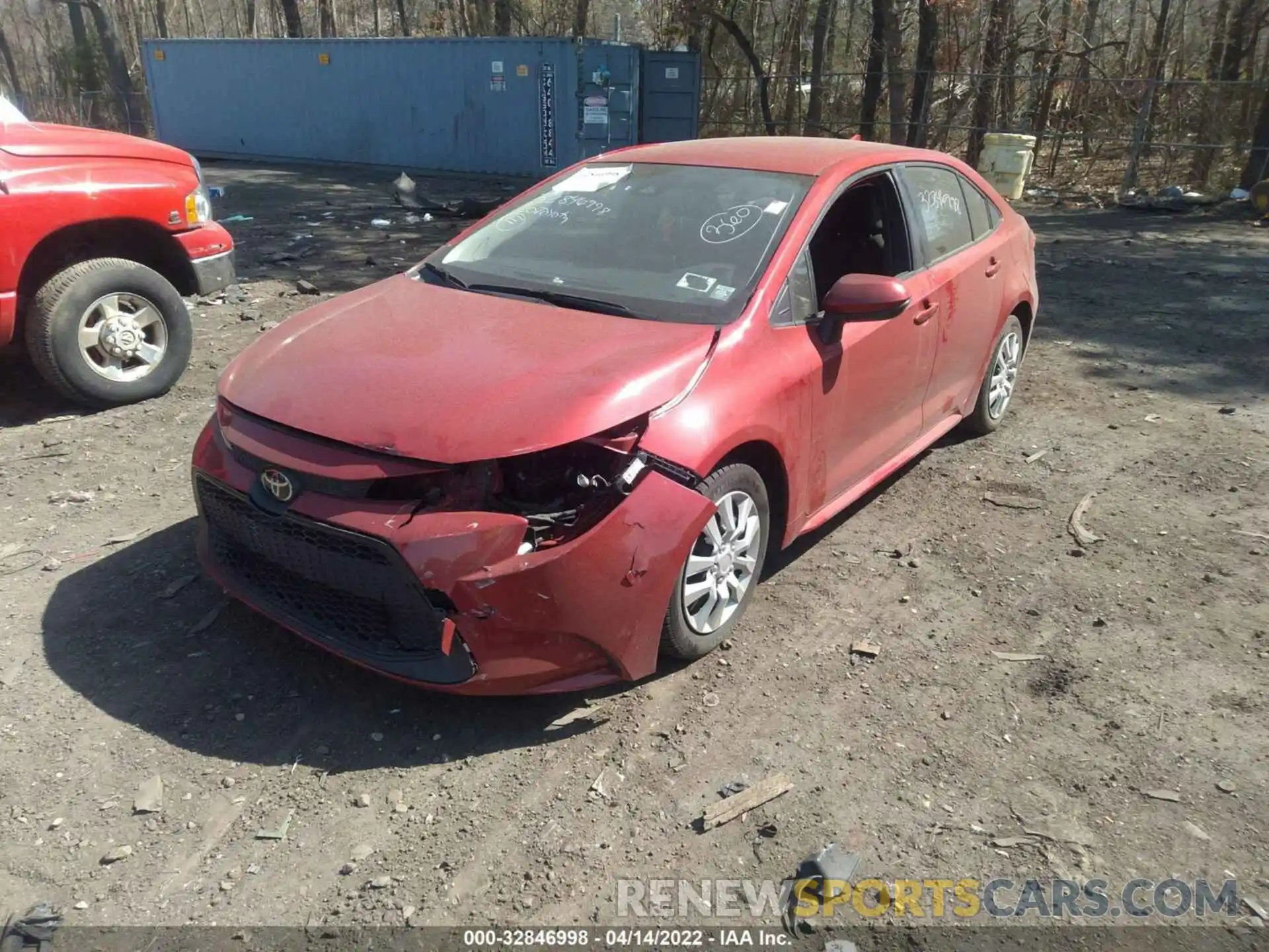 6 Photograph of a damaged car JTDEPRAE1LJ045057 TOYOTA COROLLA 2020