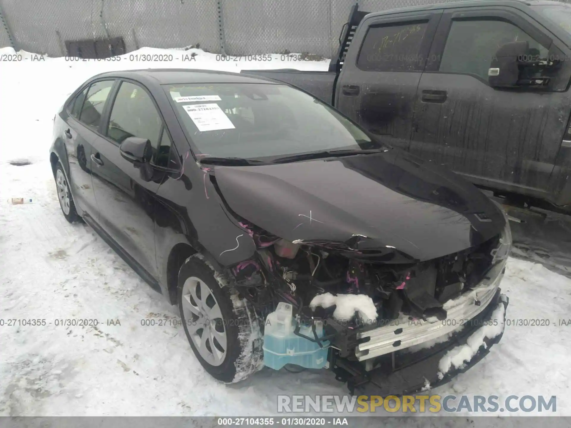 6 Photograph of a damaged car JTDEPRAE1LJ045317 TOYOTA COROLLA 2020