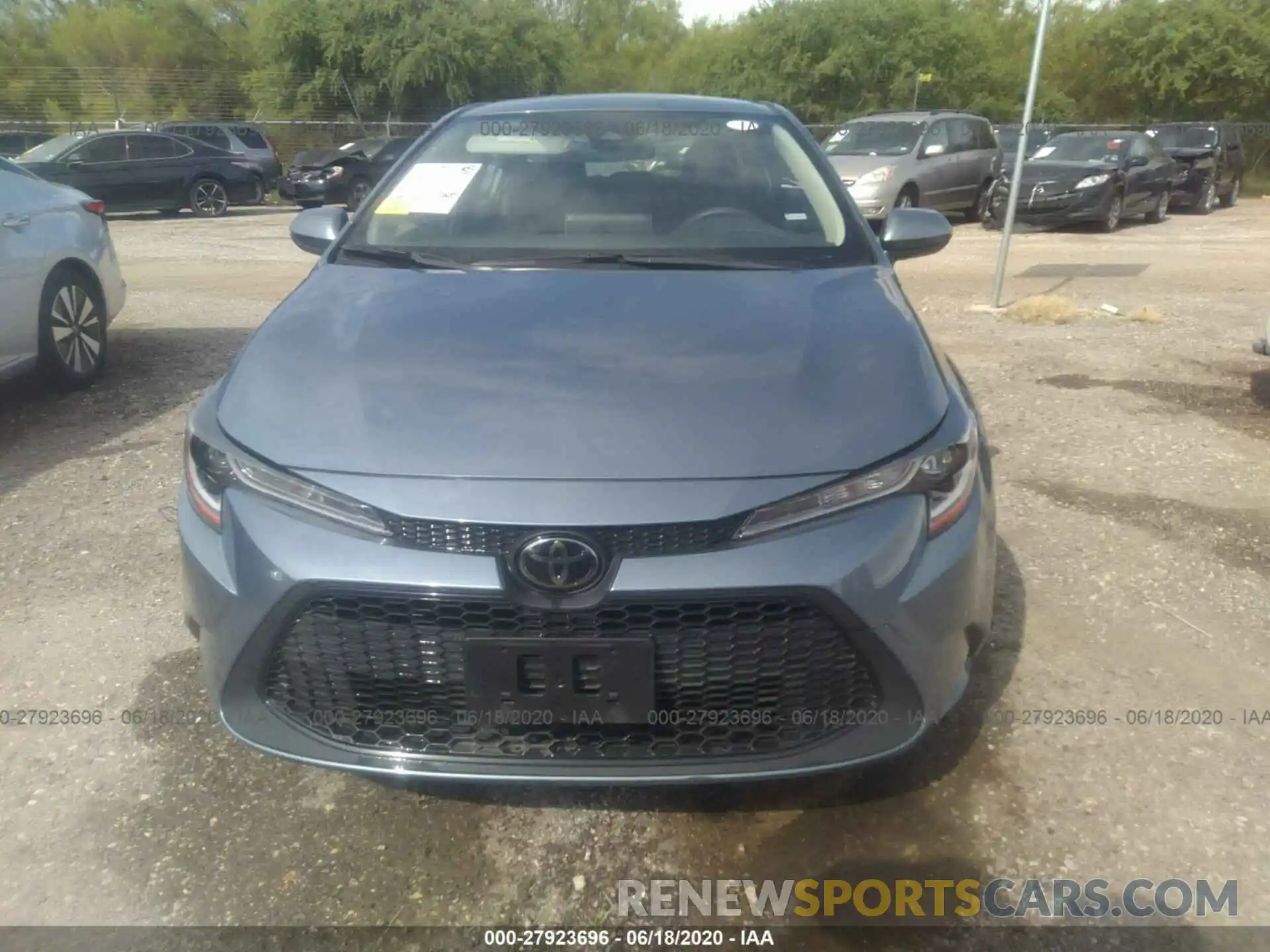 6 Photograph of a damaged car JTDEPRAE1LJ045415 TOYOTA COROLLA 2020