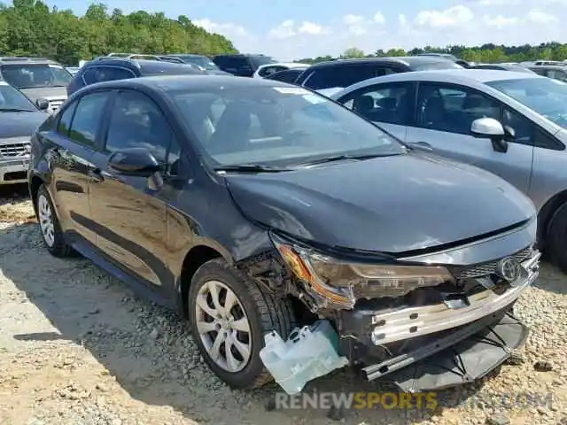 1 Photograph of a damaged car JTDEPRAE1LJ045866 TOYOTA COROLLA 2020