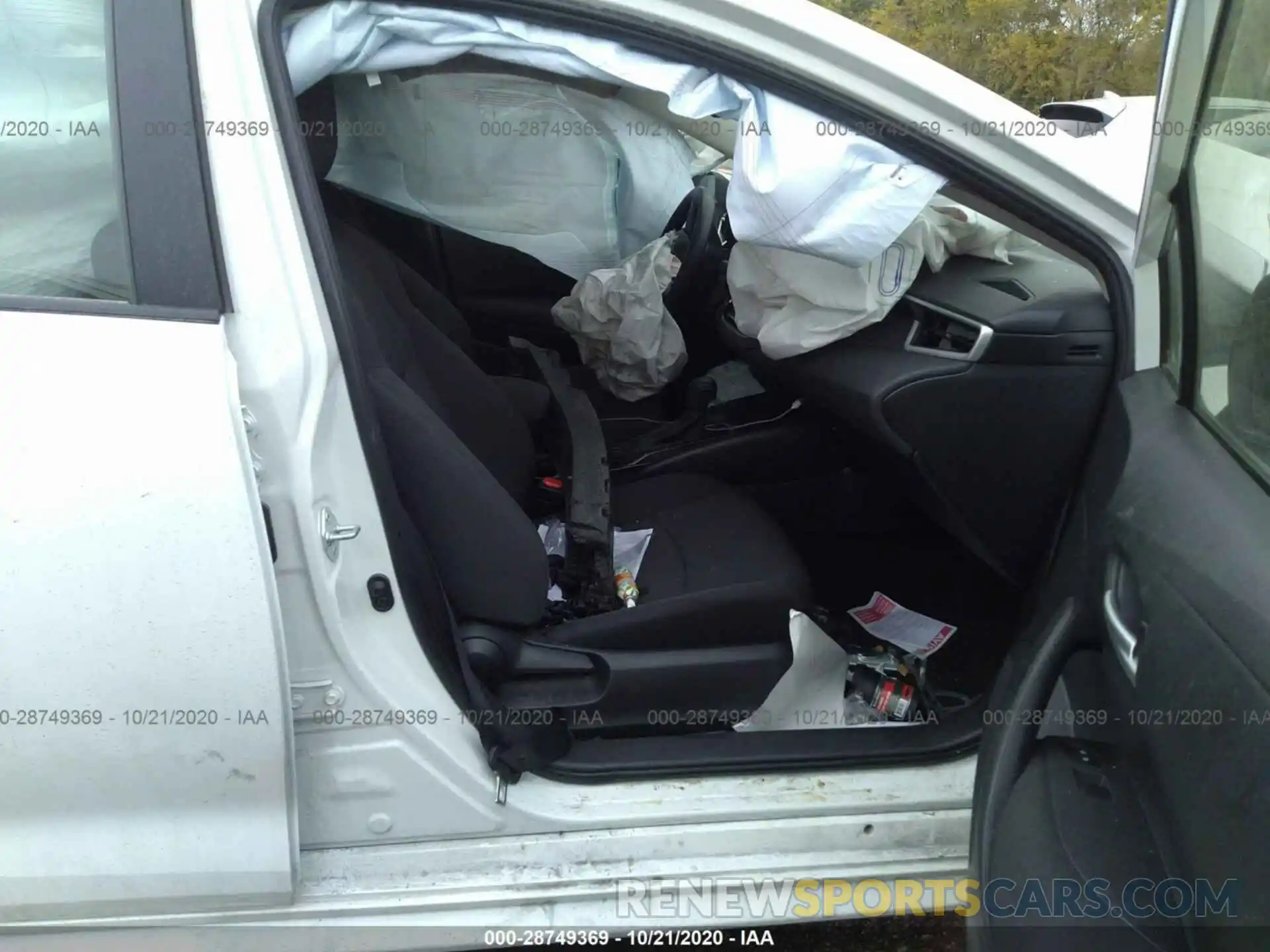 5 Photograph of a damaged car JTDEPRAE1LJ046094 TOYOTA COROLLA 2020