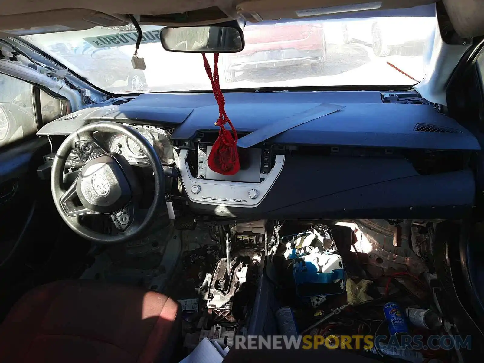 9 Photograph of a damaged car JTDEPRAE1LJ046998 TOYOTA COROLLA 2020