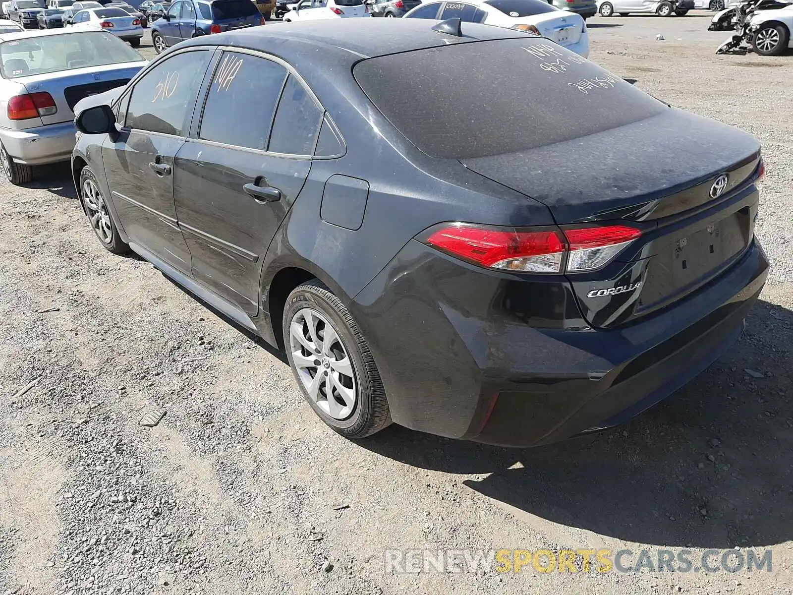 3 Photograph of a damaged car JTDEPRAE1LJ047892 TOYOTA COROLLA 2020