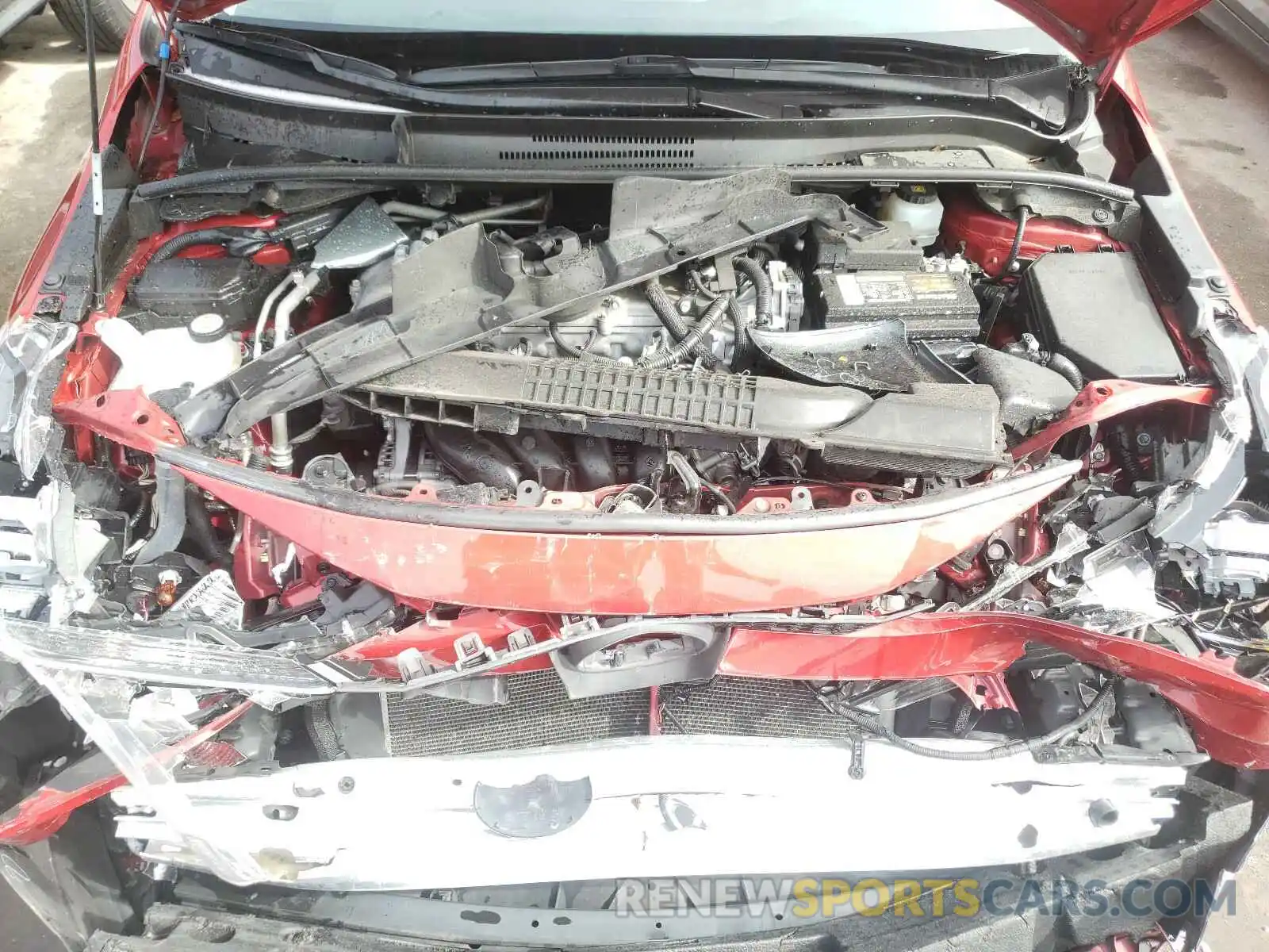 7 Фотография поврежденного автомобиля JTDEPRAE1LJ050159 TOYOTA COROLLA 2020