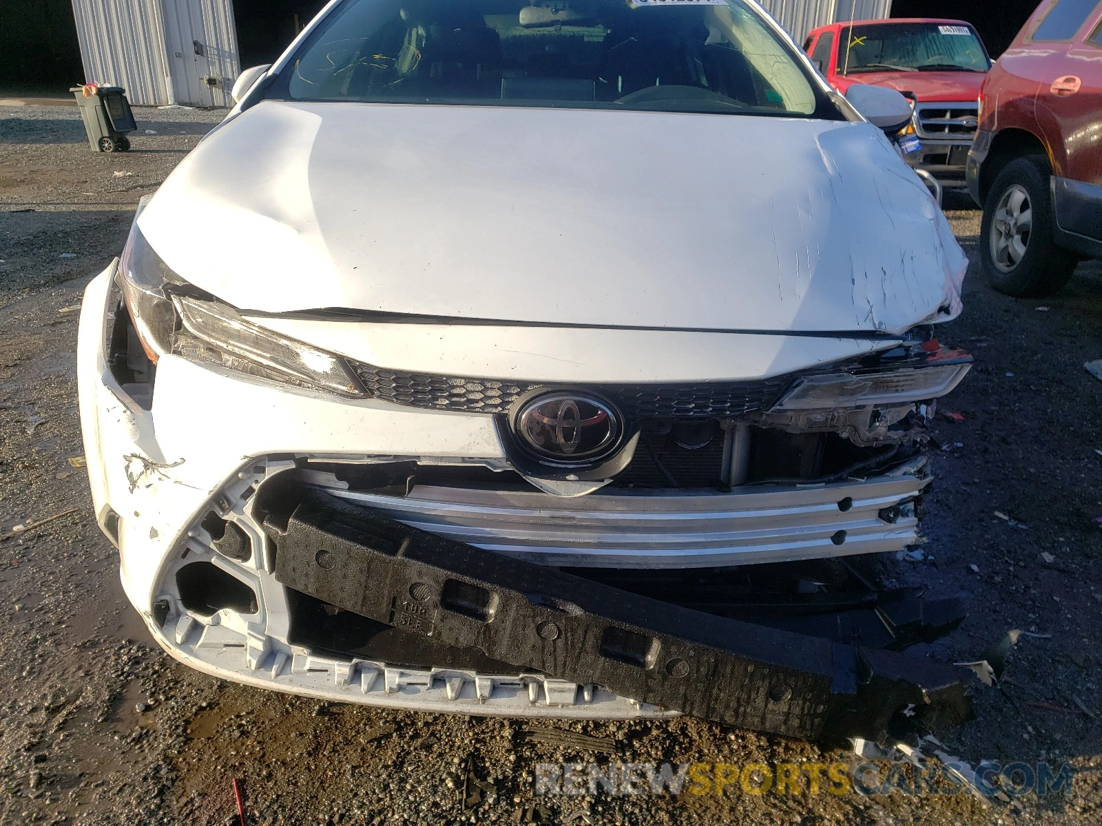 9 Photograph of a damaged car JTDEPRAE1LJ050260 TOYOTA COROLLA 2020