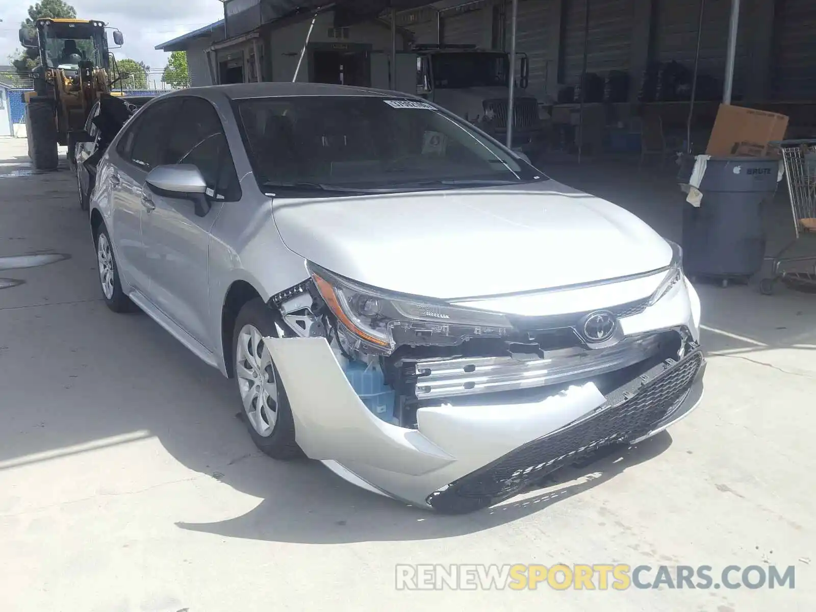 9 Photograph of a damaged car JTDEPRAE1LJ050498 TOYOTA COROLLA 2020