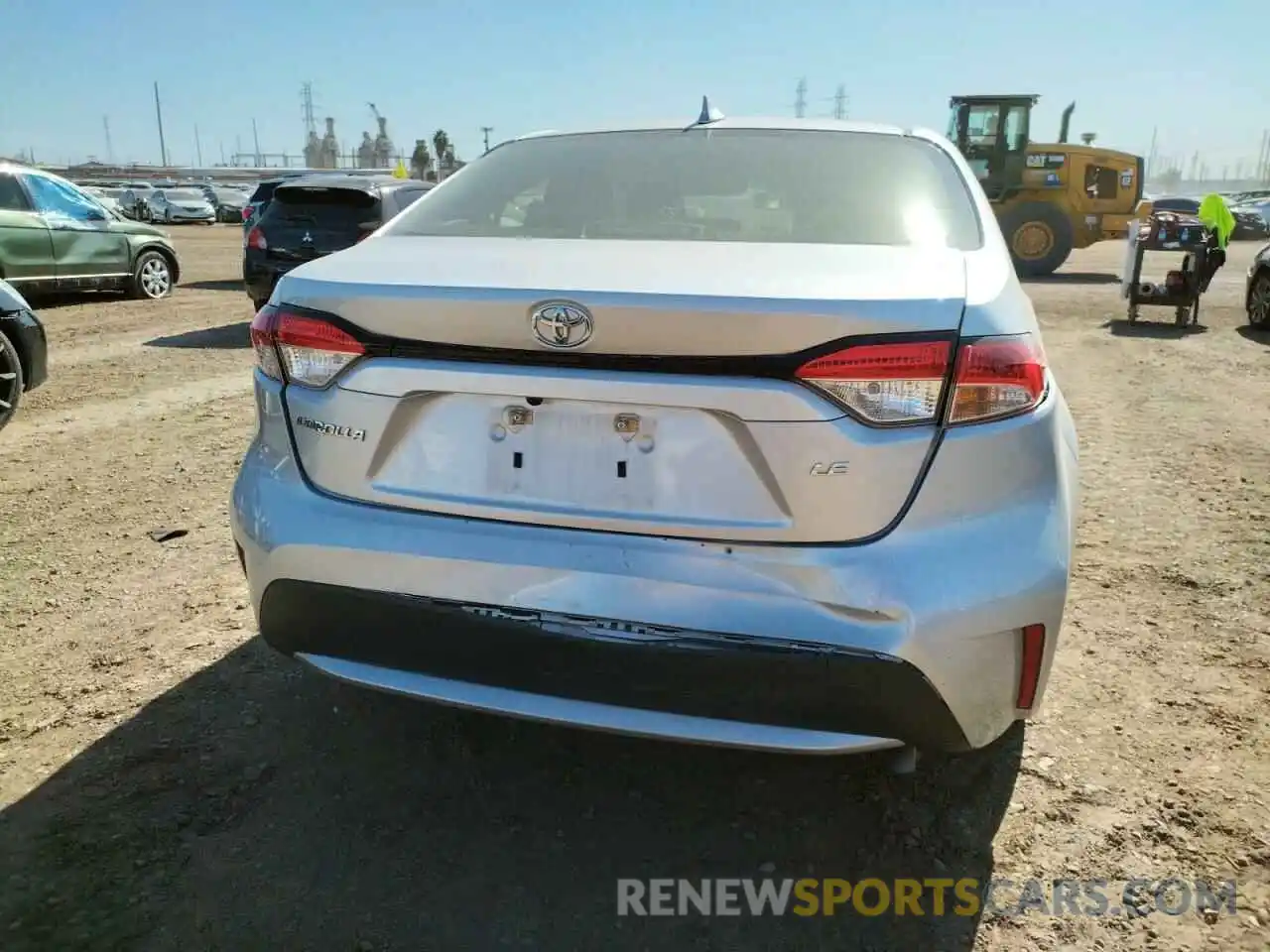 9 Photograph of a damaged car JTDEPRAE1LJ051585 TOYOTA COROLLA 2020