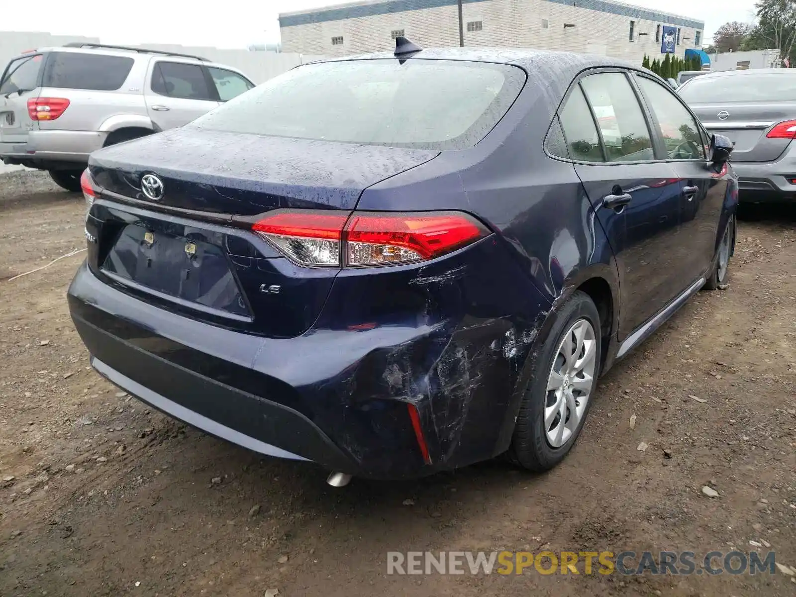 4 Photograph of a damaged car JTDEPRAE1LJ052221 TOYOTA COROLLA 2020