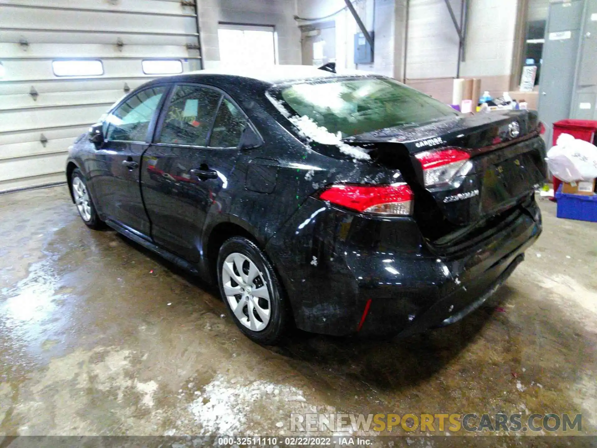 3 Photograph of a damaged car JTDEPRAE1LJ053188 TOYOTA COROLLA 2020