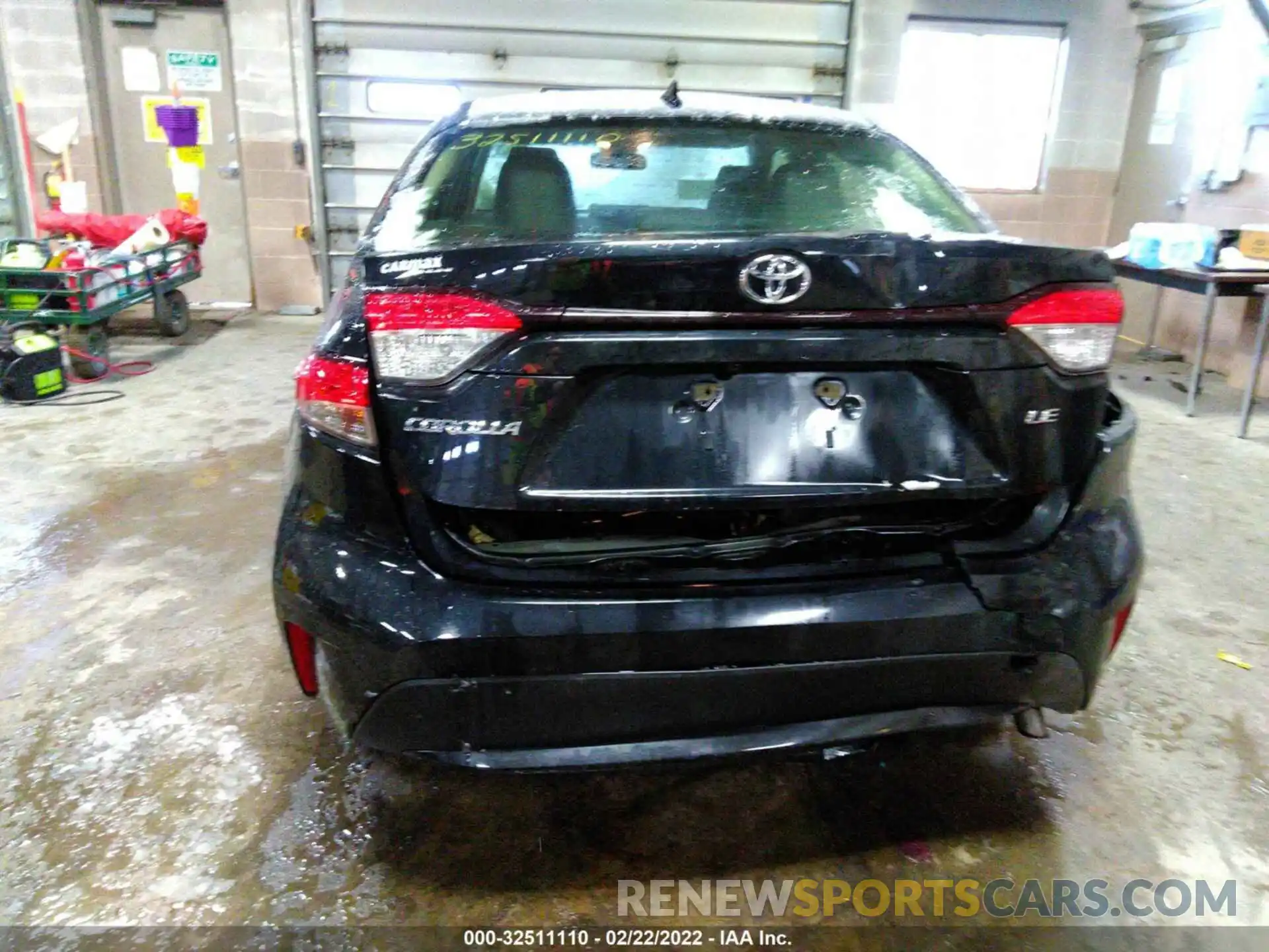 6 Photograph of a damaged car JTDEPRAE1LJ053188 TOYOTA COROLLA 2020