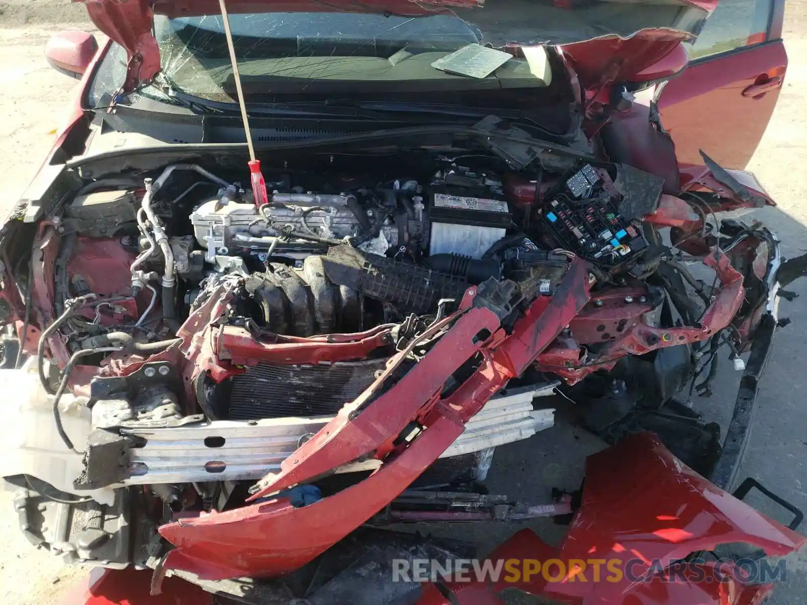 7 Photograph of a damaged car JTDEPRAE1LJ053806 TOYOTA COROLLA 2020