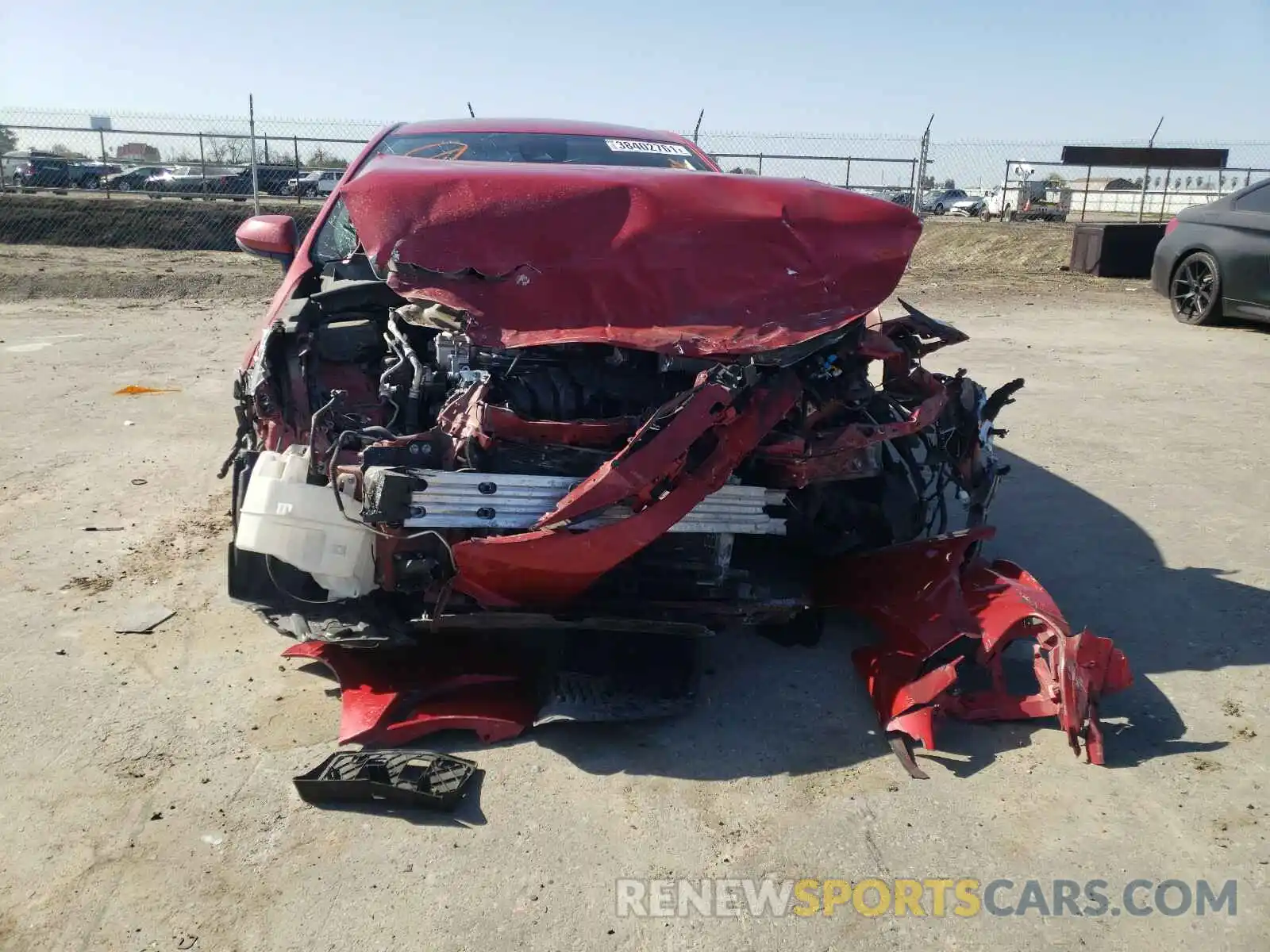 9 Photograph of a damaged car JTDEPRAE1LJ053806 TOYOTA COROLLA 2020