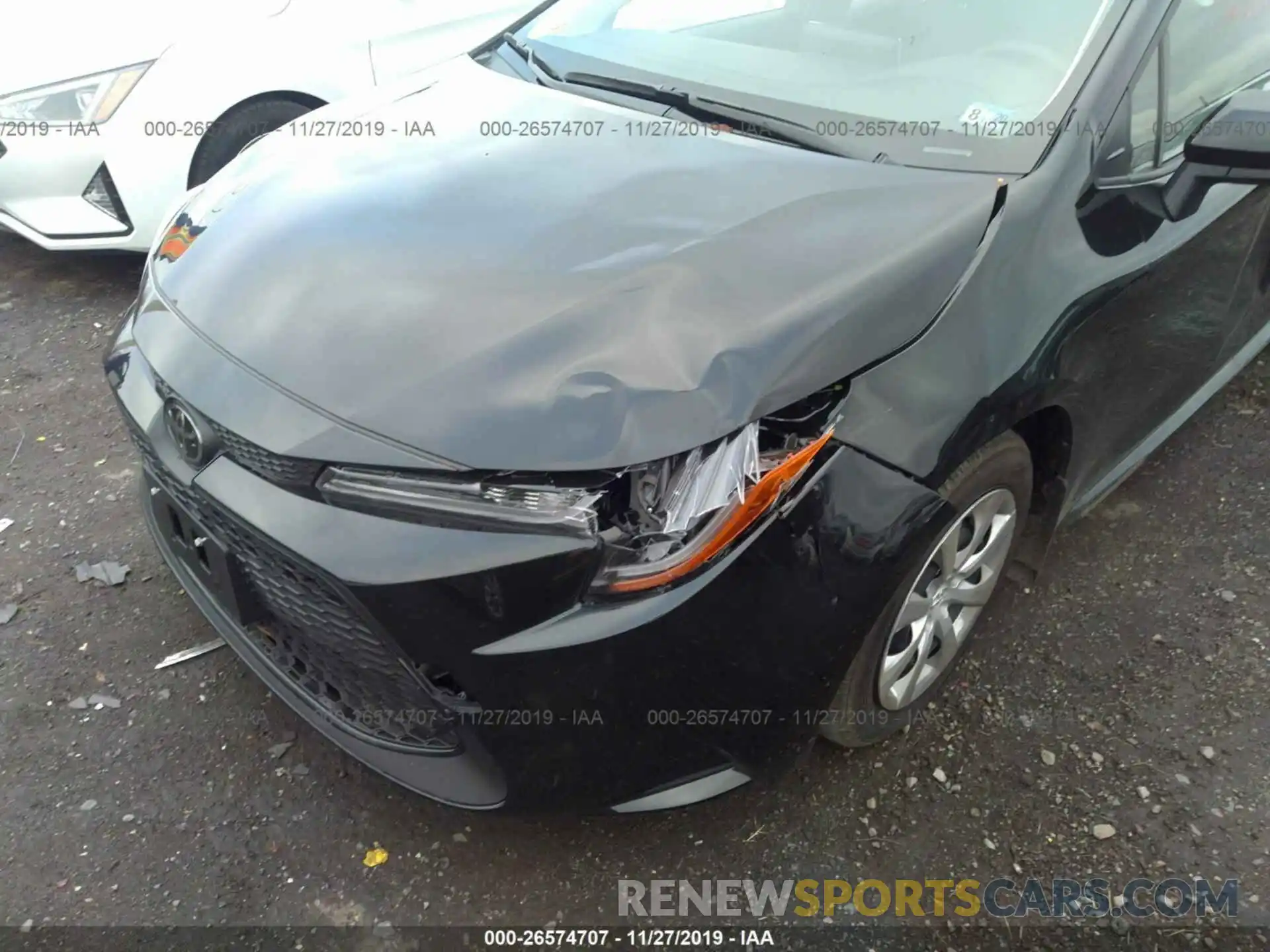 6 Photograph of a damaged car JTDEPRAE1LJ056415 TOYOTA COROLLA 2020