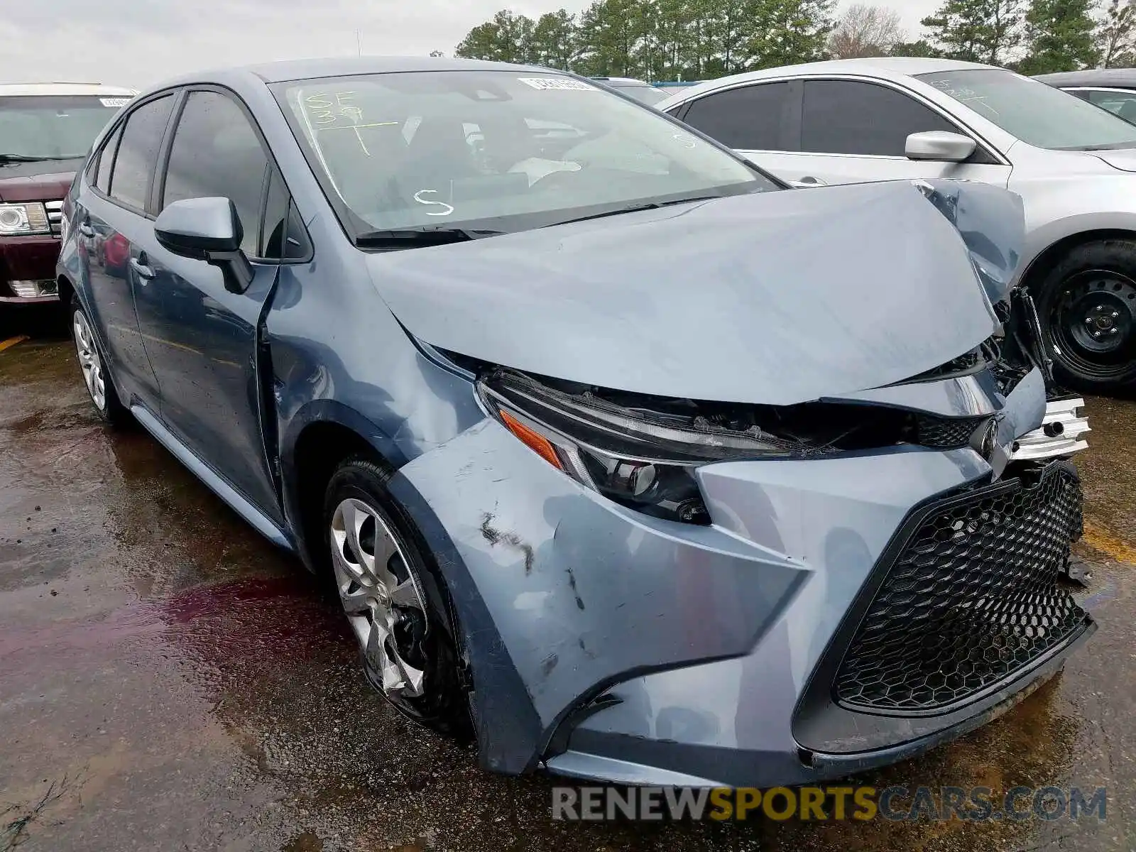 1 Photograph of a damaged car JTDEPRAE1LJ059010 TOYOTA COROLLA 2020