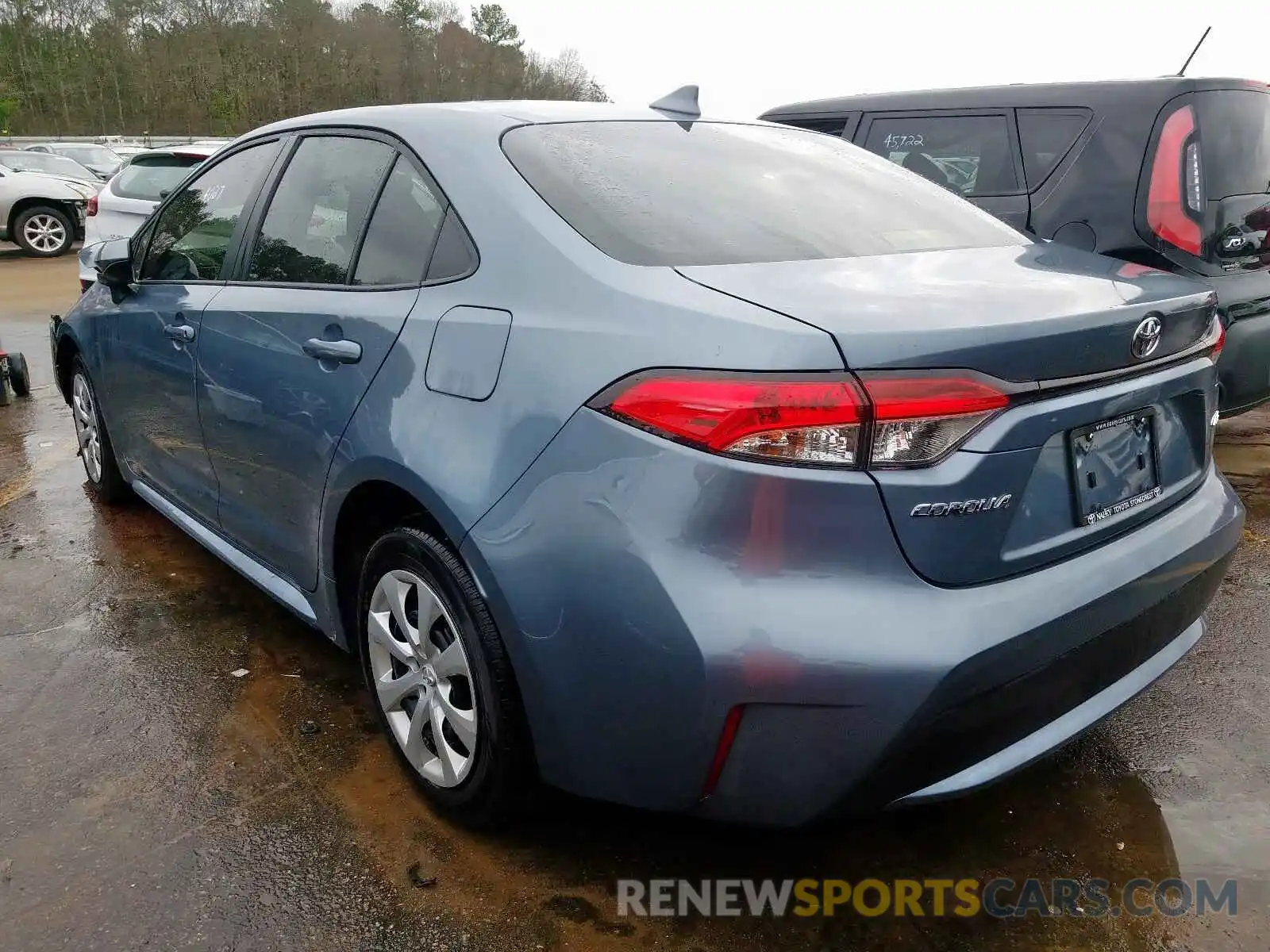 3 Photograph of a damaged car JTDEPRAE1LJ059010 TOYOTA COROLLA 2020