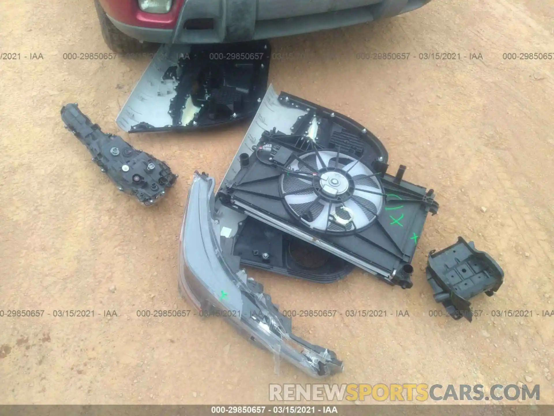 12 Photograph of a damaged car JTDEPRAE1LJ059346 TOYOTA COROLLA 2020