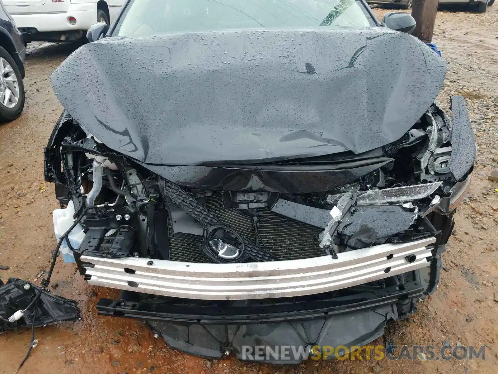 9 Photograph of a damaged car JTDEPRAE1LJ059363 TOYOTA COROLLA 2020