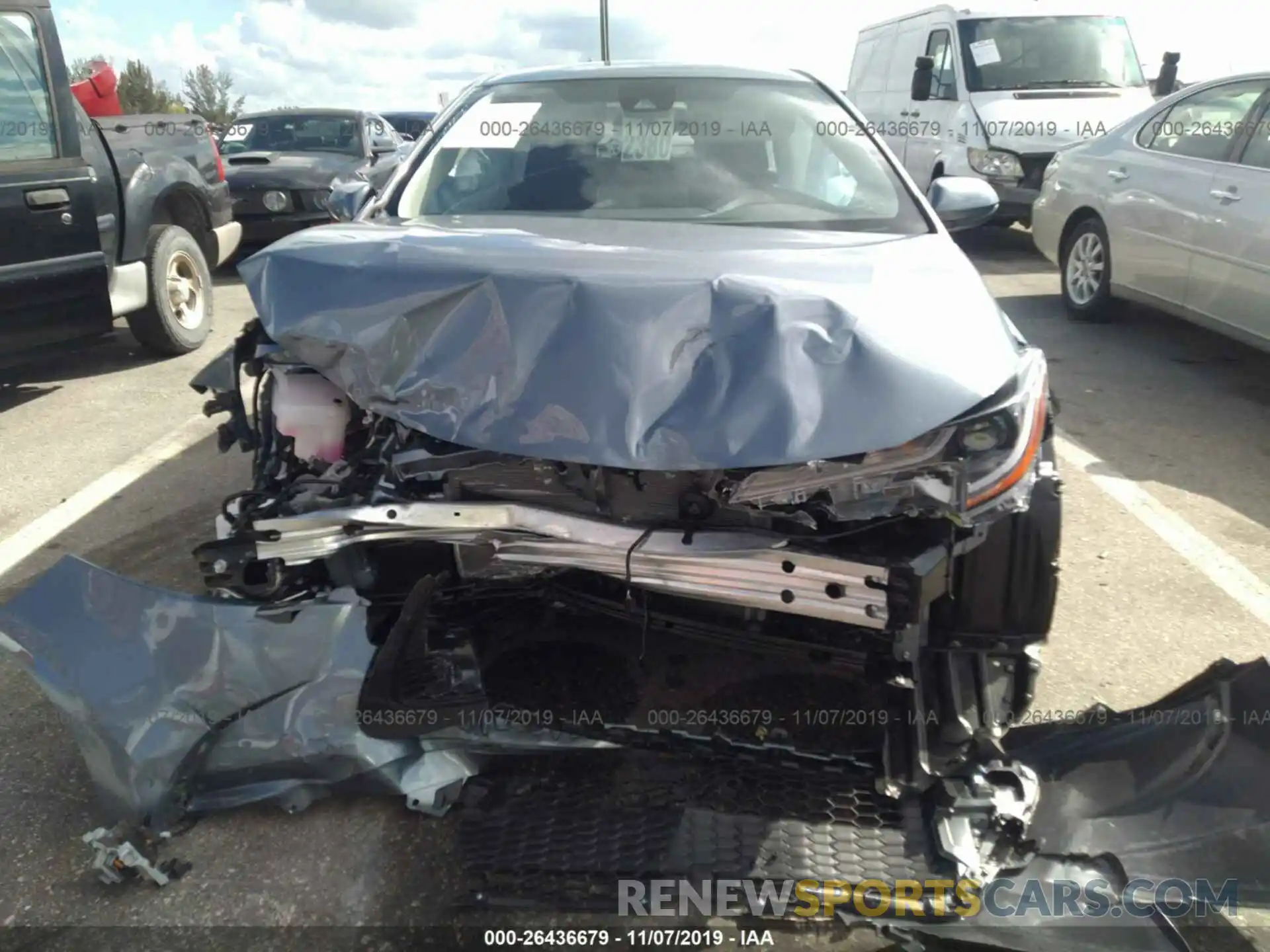 6 Photograph of a damaged car JTDEPRAE1LJ062683 TOYOTA COROLLA 2020