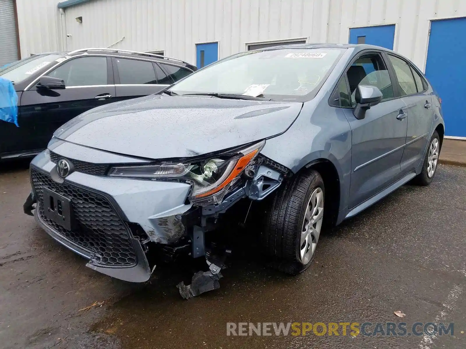 2 Photograph of a damaged car JTDEPRAE1LJ063199 TOYOTA COROLLA 2020