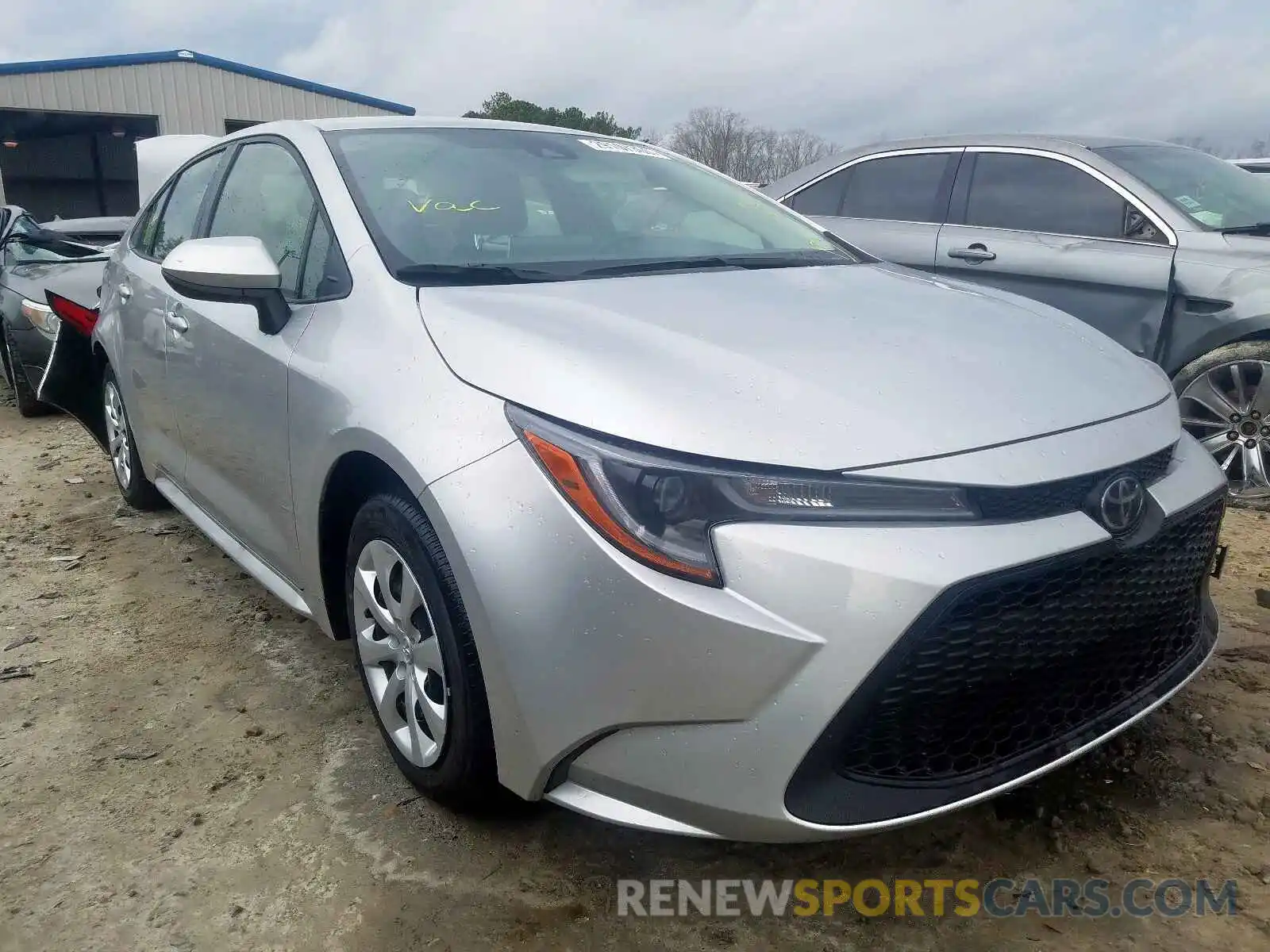 1 Photograph of a damaged car JTDEPRAE1LJ066037 TOYOTA COROLLA 2020