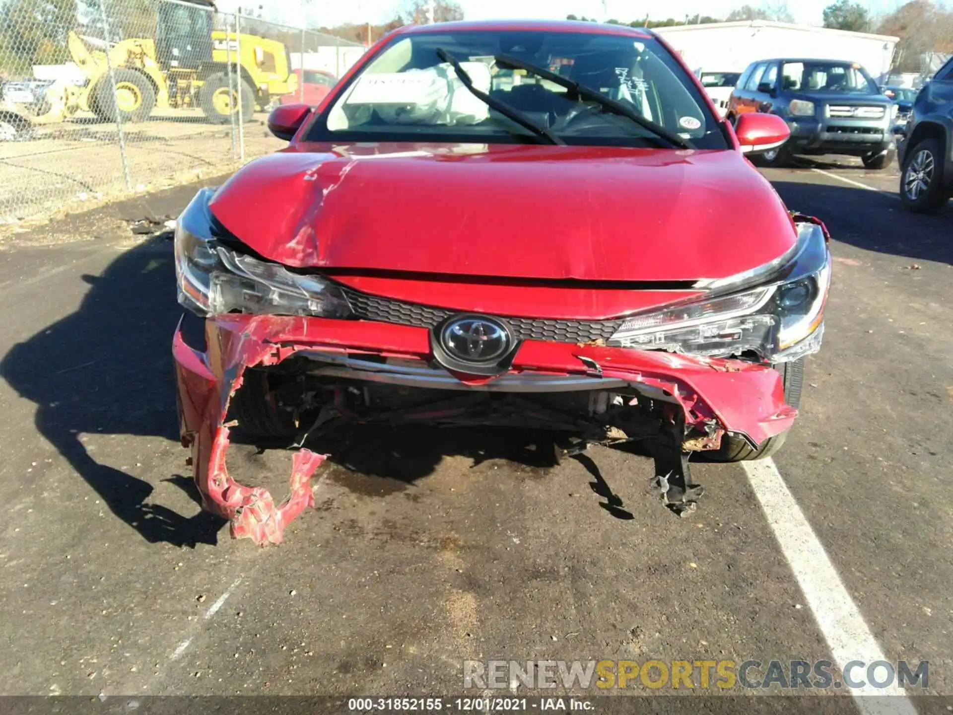 6 Photograph of a damaged car JTDEPRAE1LJ066524 TOYOTA COROLLA 2020