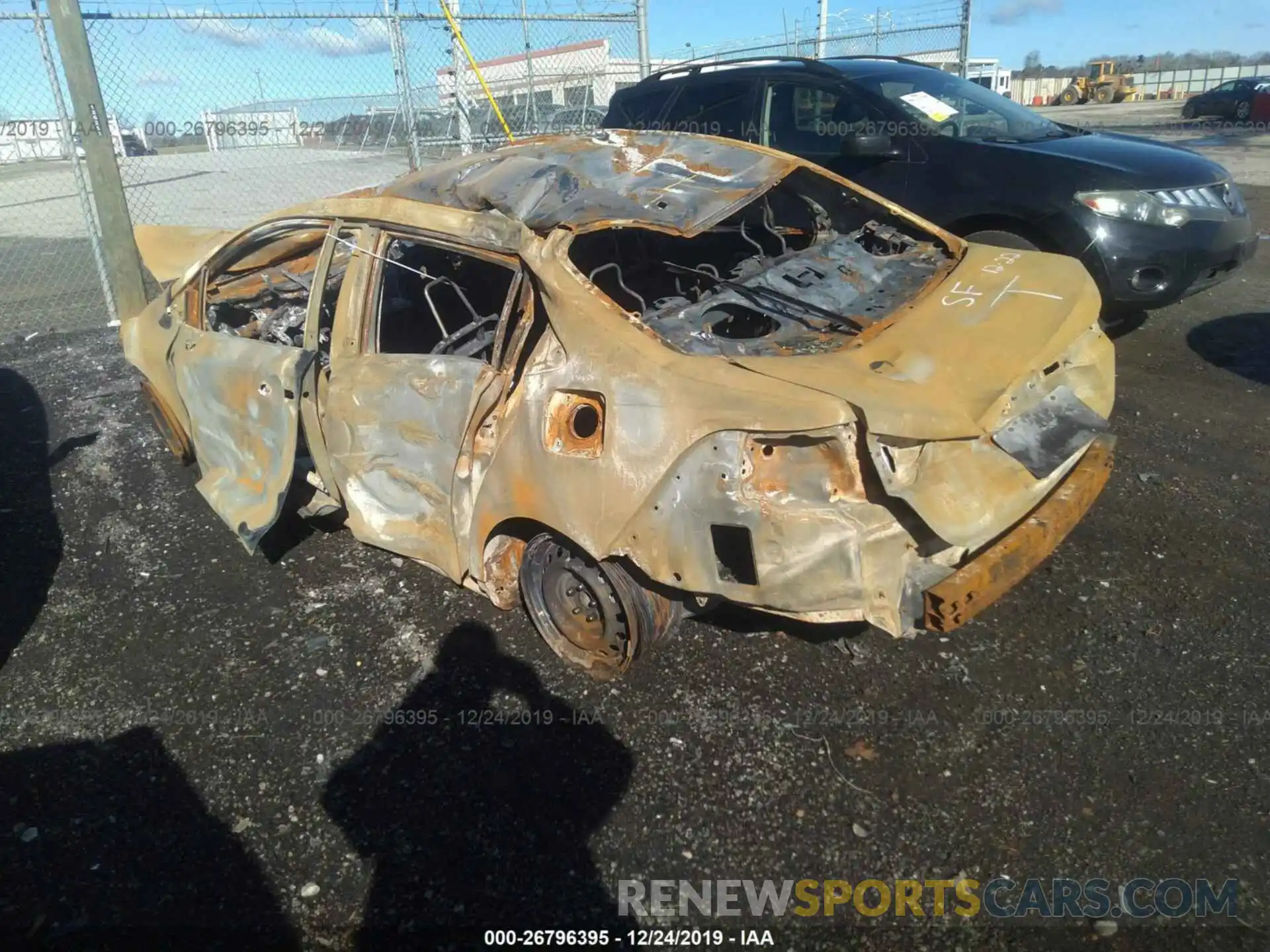 3 Photograph of a damaged car JTDEPRAE1LJ068564 TOYOTA COROLLA 2020