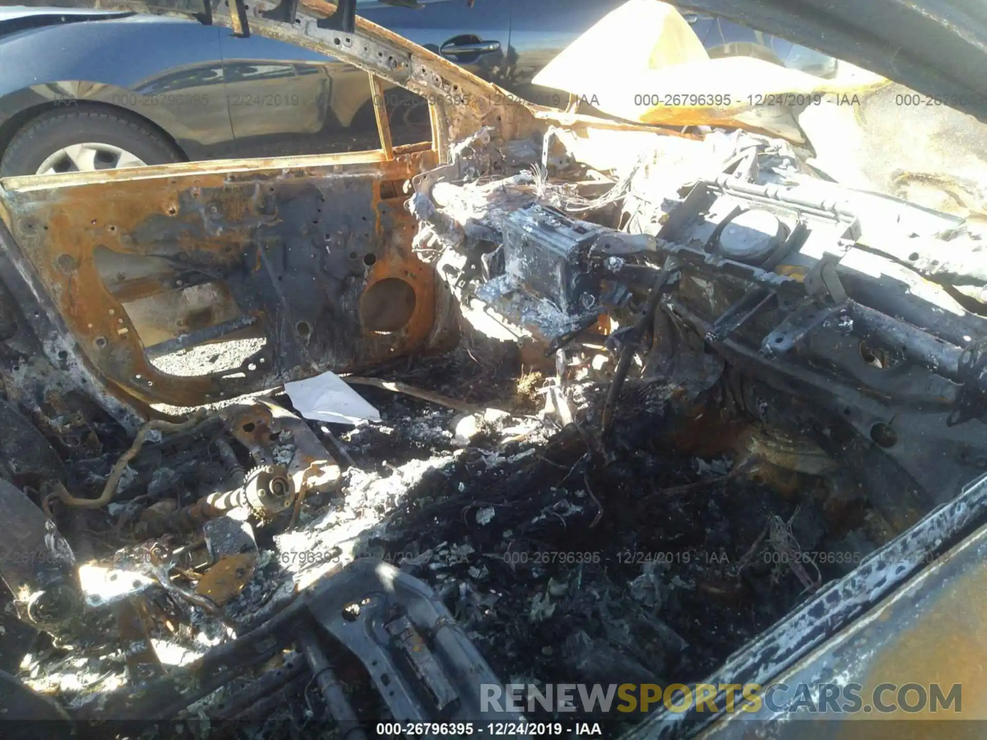 5 Photograph of a damaged car JTDEPRAE1LJ068564 TOYOTA COROLLA 2020