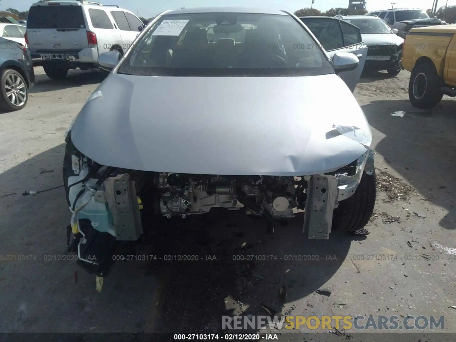 6 Photograph of a damaged car JTDEPRAE1LJ070041 TOYOTA COROLLA 2020