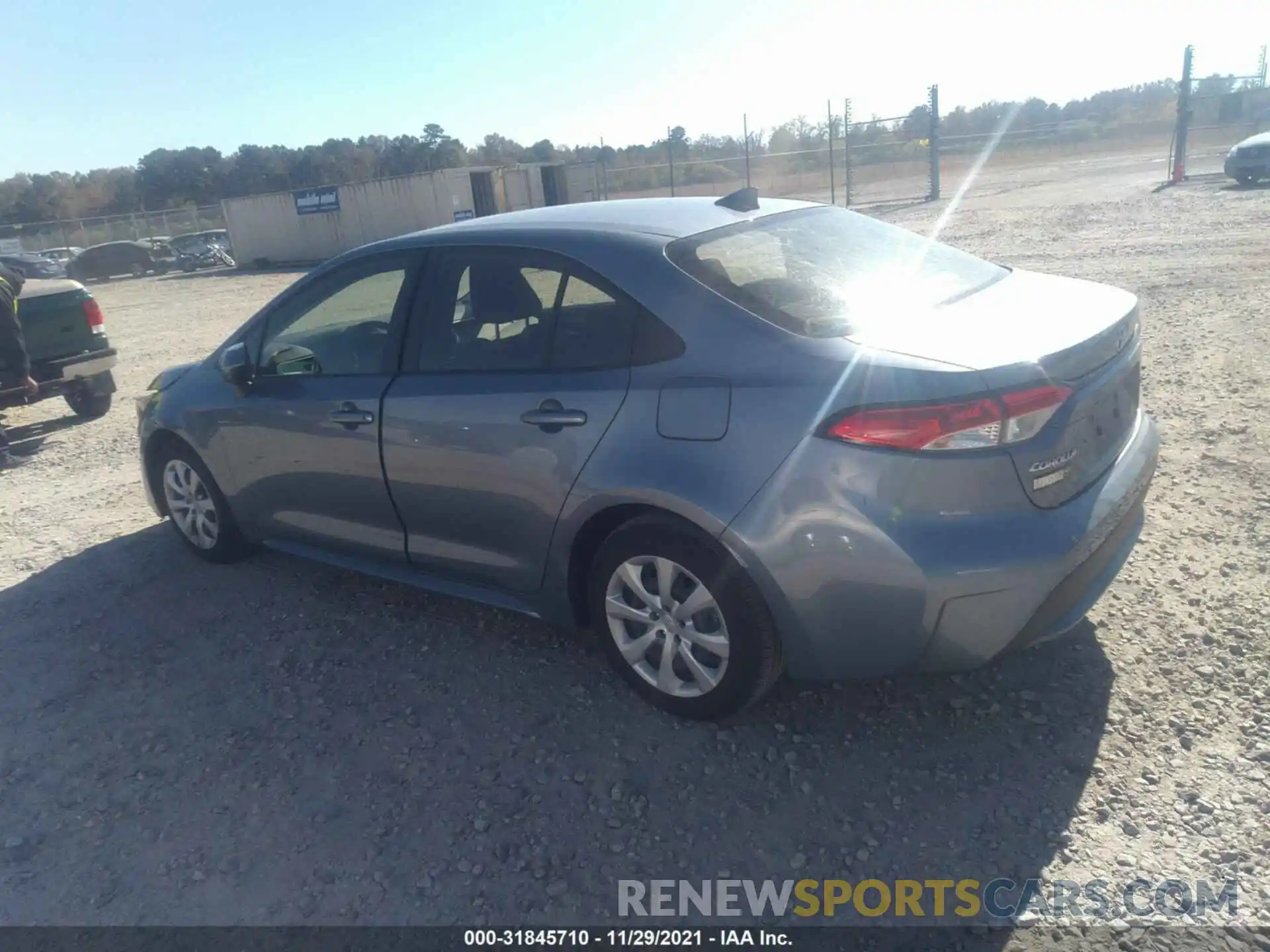 3 Photograph of a damaged car JTDEPRAE1LJ070993 TOYOTA COROLLA 2020