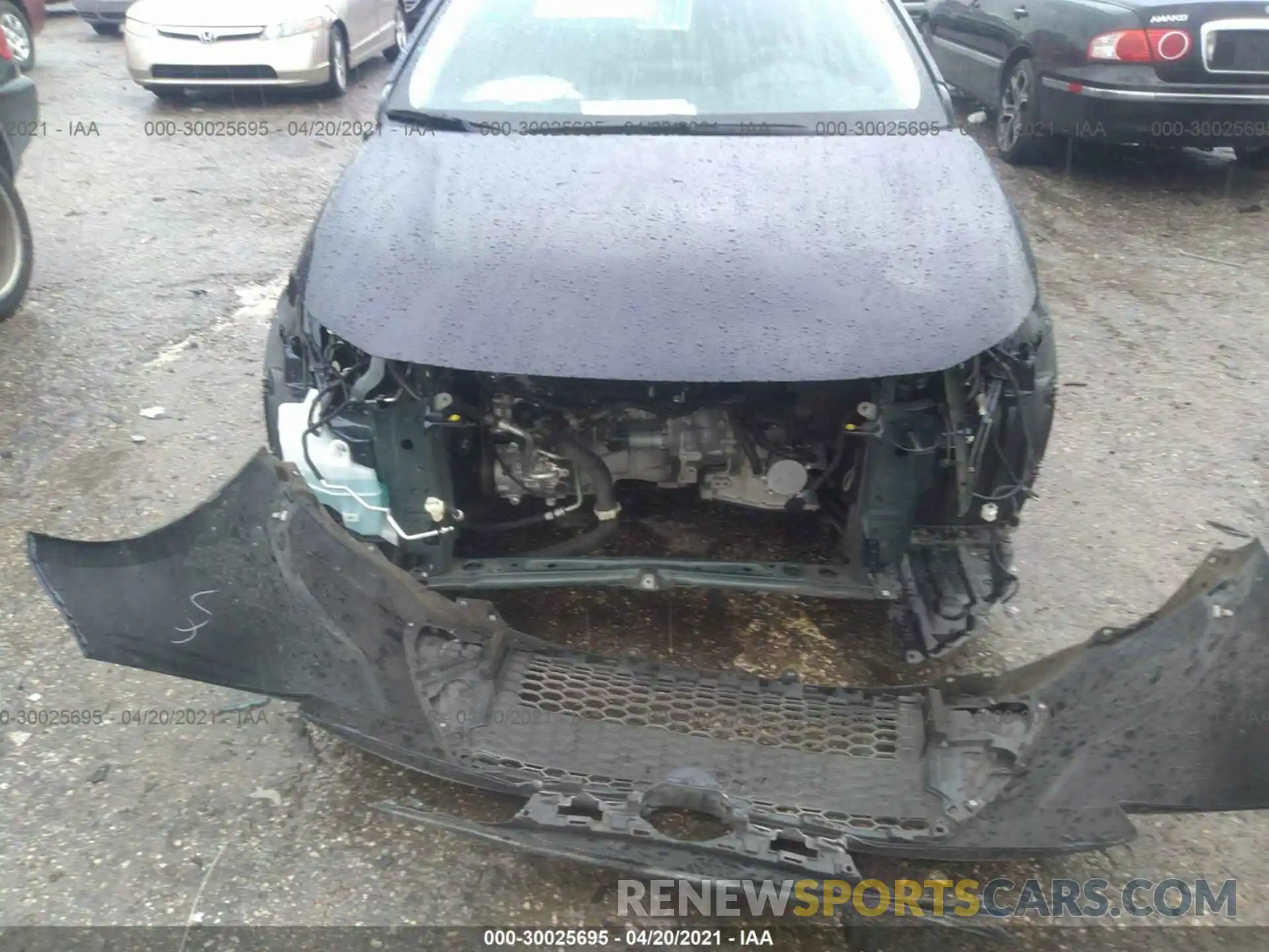 6 Photograph of a damaged car JTDEPRAE1LJ074333 TOYOTA COROLLA 2020