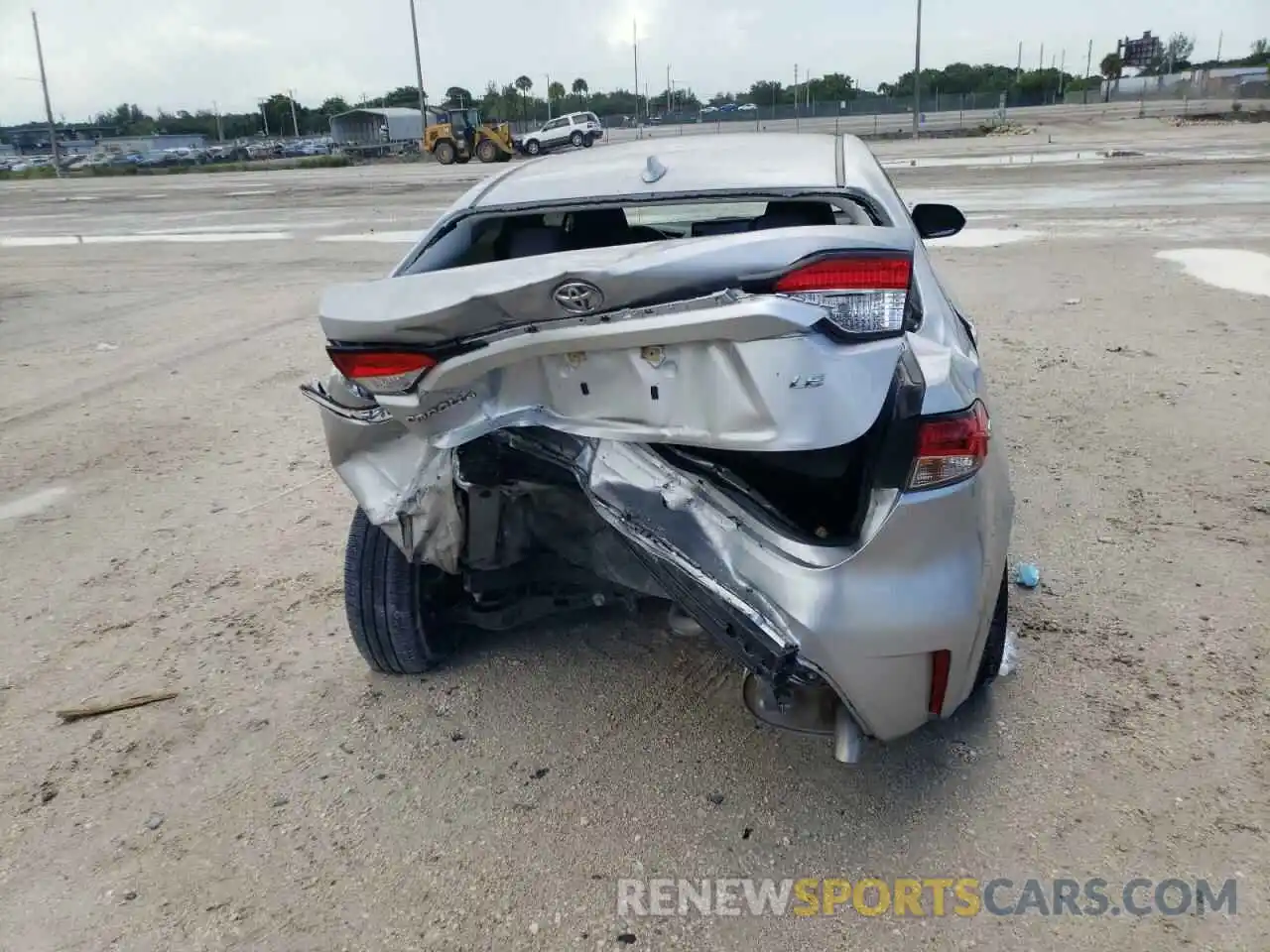 9 Photograph of a damaged car JTDEPRAE1LJ077748 TOYOTA COROLLA 2020