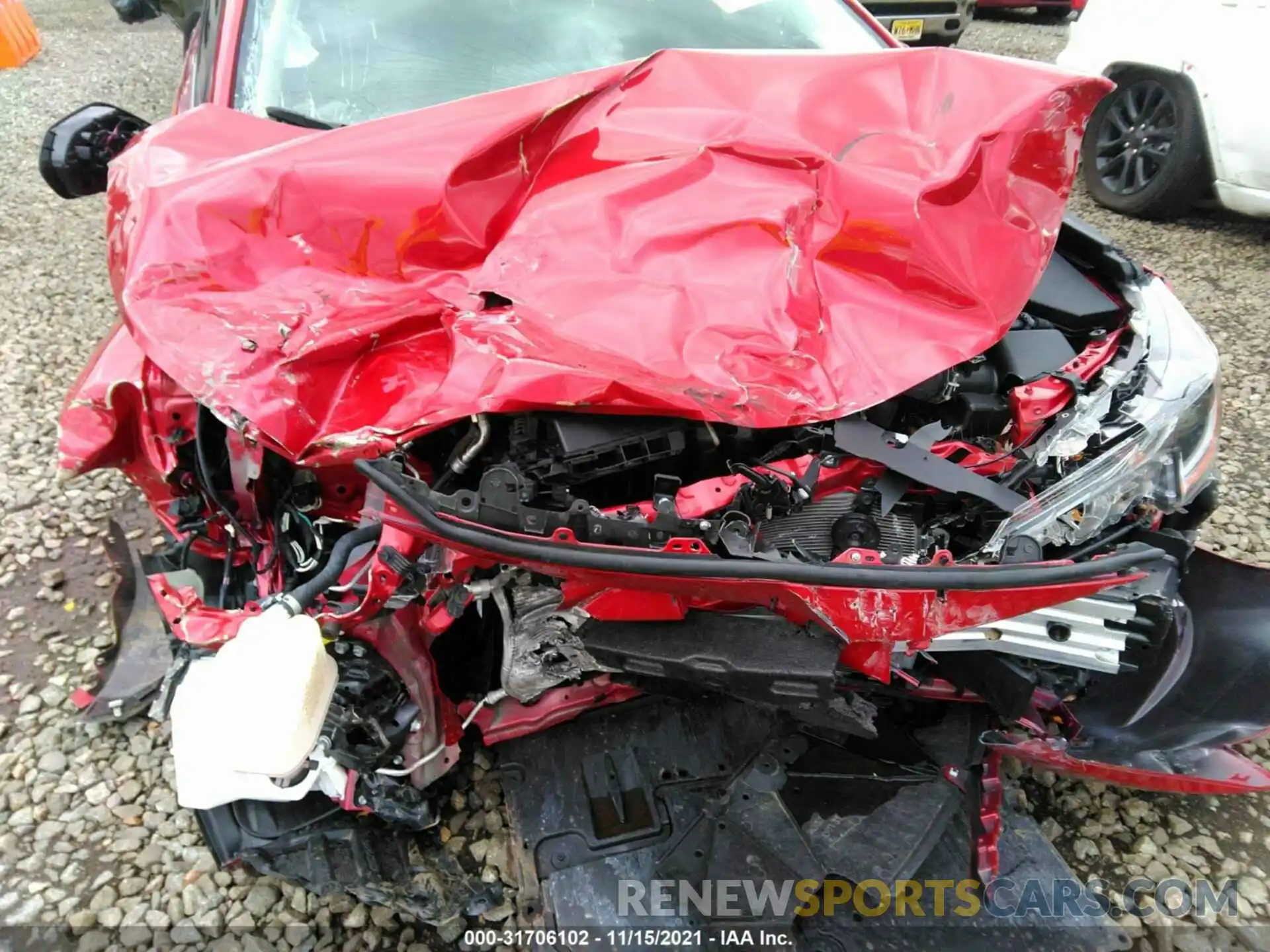 6 Photograph of a damaged car JTDEPRAE1LJ081301 TOYOTA COROLLA 2020