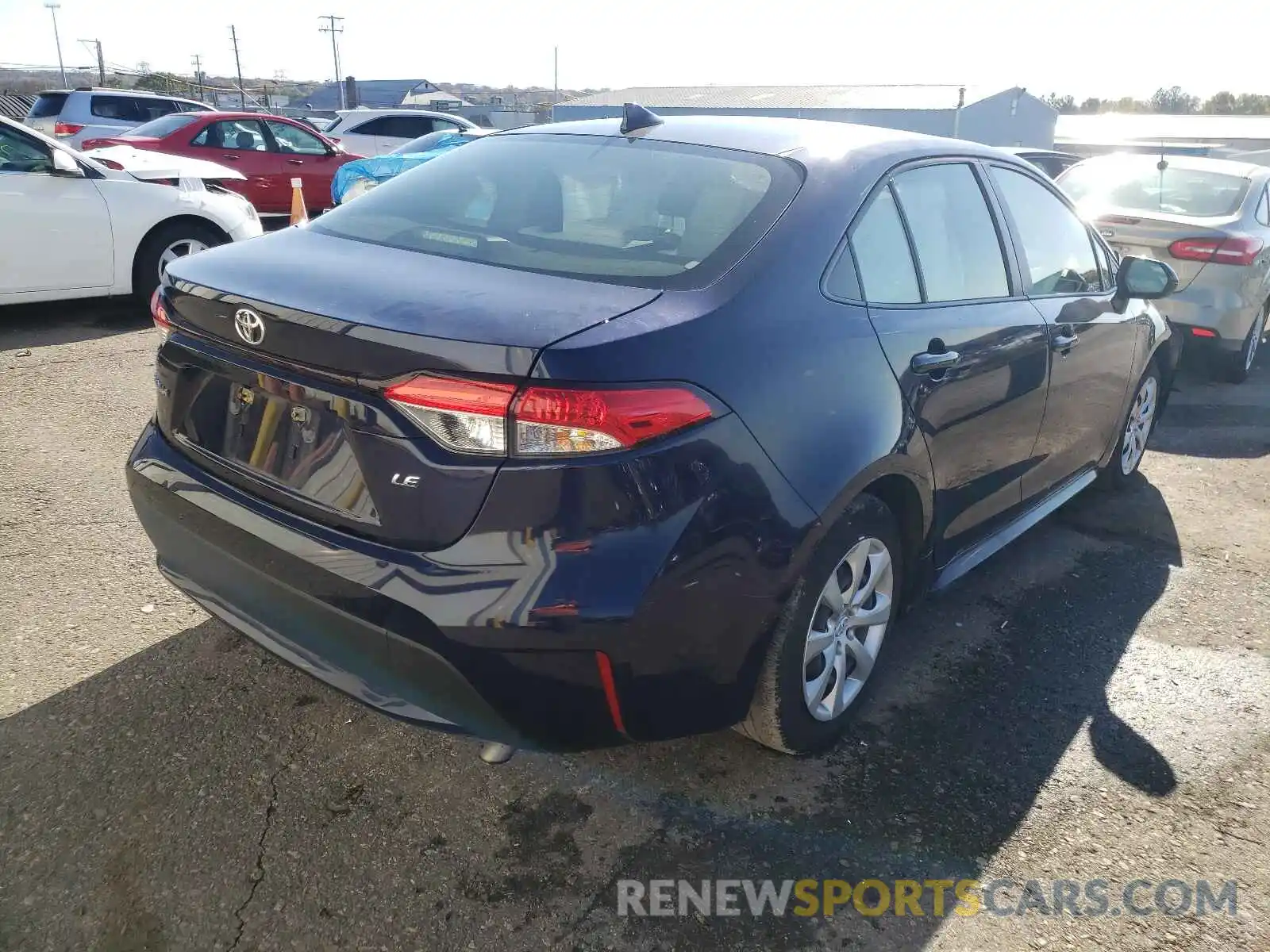 4 Photograph of a damaged car JTDEPRAE1LJ081508 TOYOTA COROLLA 2020