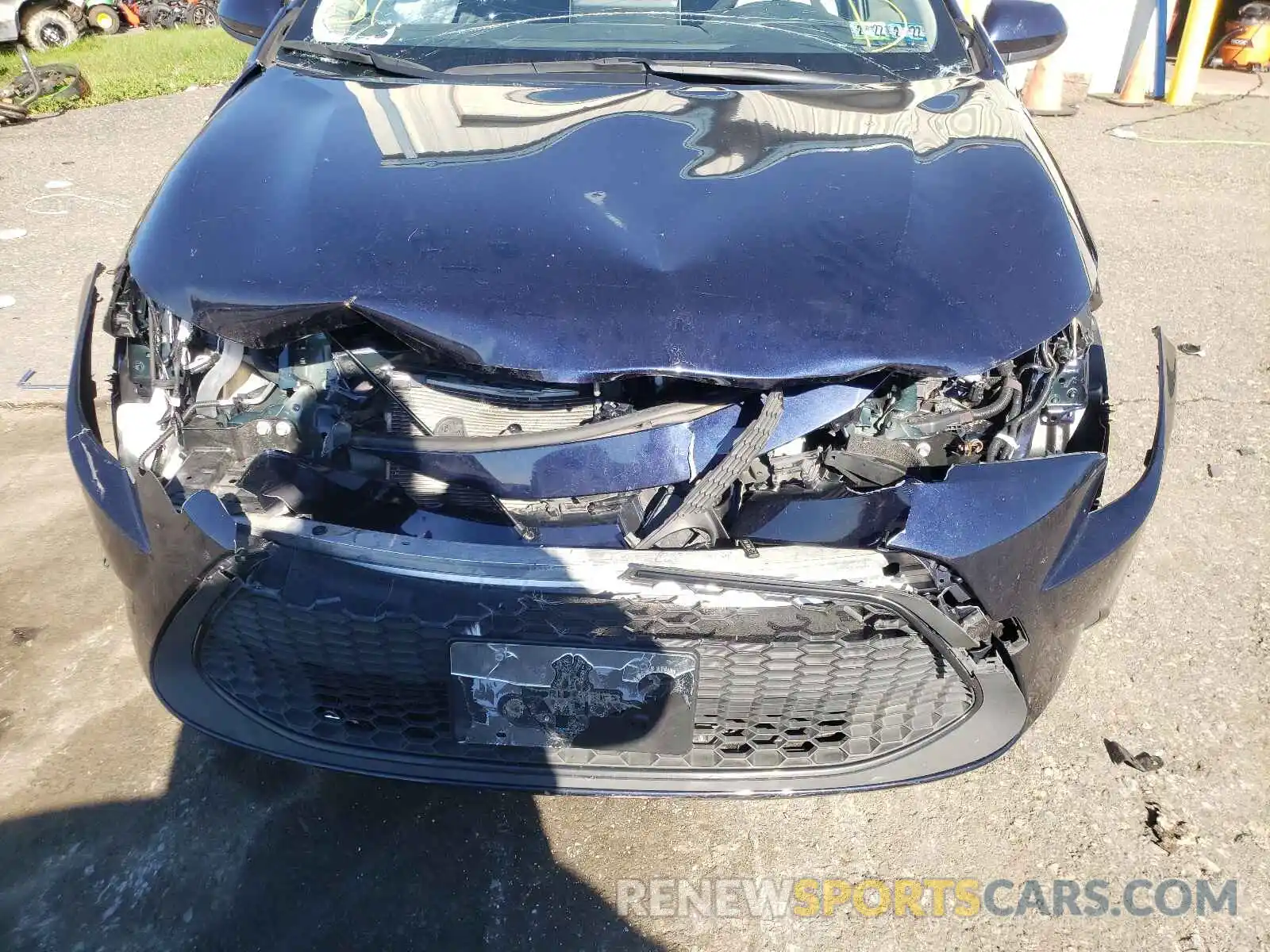 9 Photograph of a damaged car JTDEPRAE1LJ081508 TOYOTA COROLLA 2020