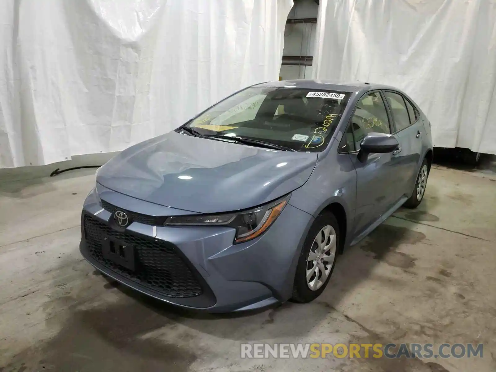 2 Photograph of a damaged car JTDEPRAE1LJ083226 TOYOTA COROLLA 2020