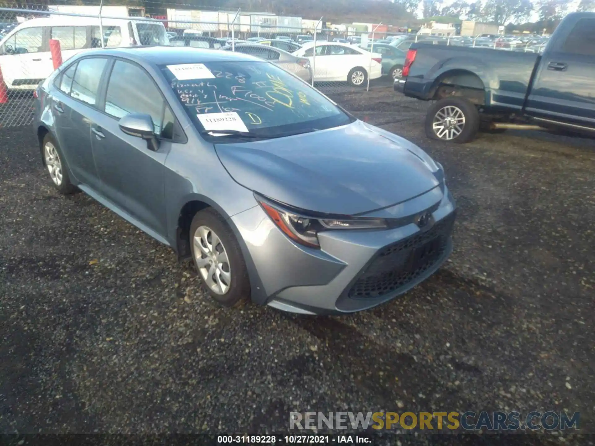 6 Photograph of a damaged car JTDEPRAE1LJ087762 TOYOTA COROLLA 2020