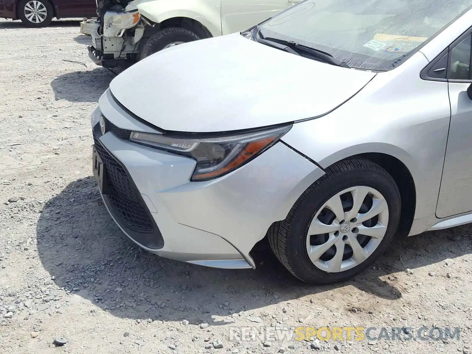 9 Photograph of a damaged car JTDEPRAE1LJ089236 TOYOTA COROLLA 2020