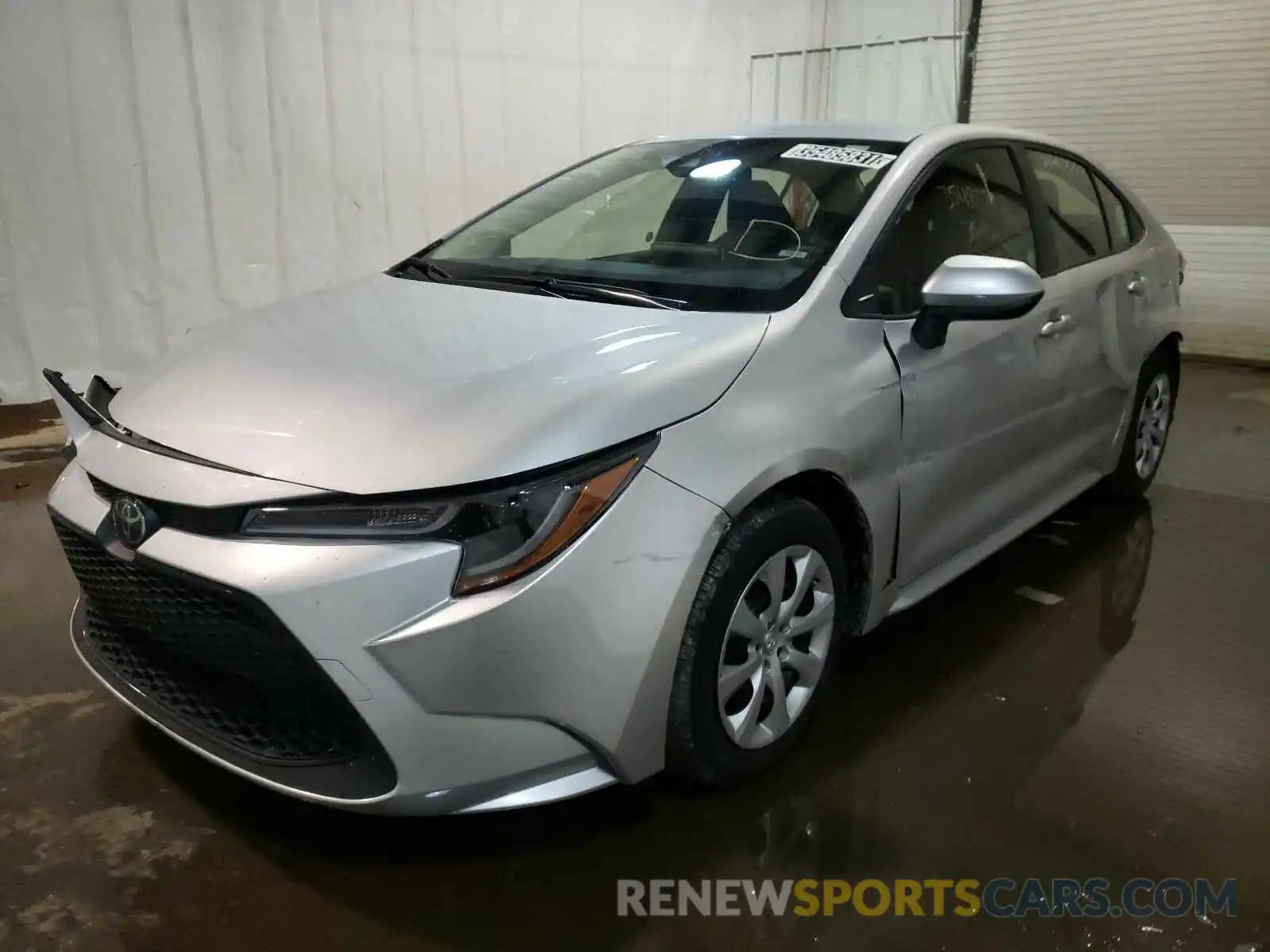 2 Photograph of a damaged car JTDEPRAE1LJ094419 TOYOTA COROLLA 2020