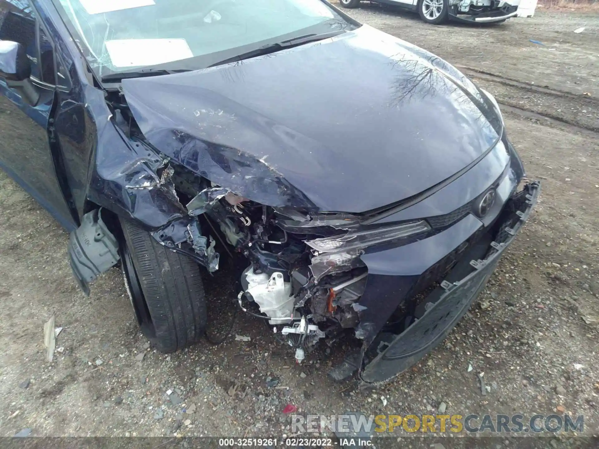 6 Photograph of a damaged car JTDEPRAE1LJ095389 TOYOTA COROLLA 2020