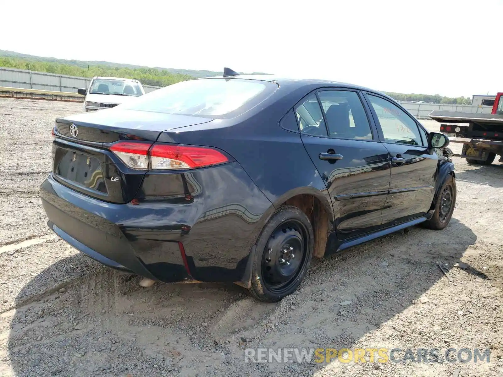 4 Photograph of a damaged car JTDEPRAE1LJ097756 TOYOTA COROLLA 2020