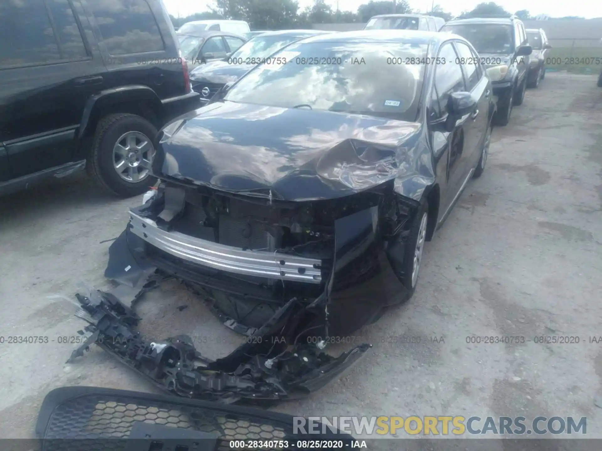 6 Photograph of a damaged car JTDEPRAE1LJ102986 TOYOTA COROLLA 2020