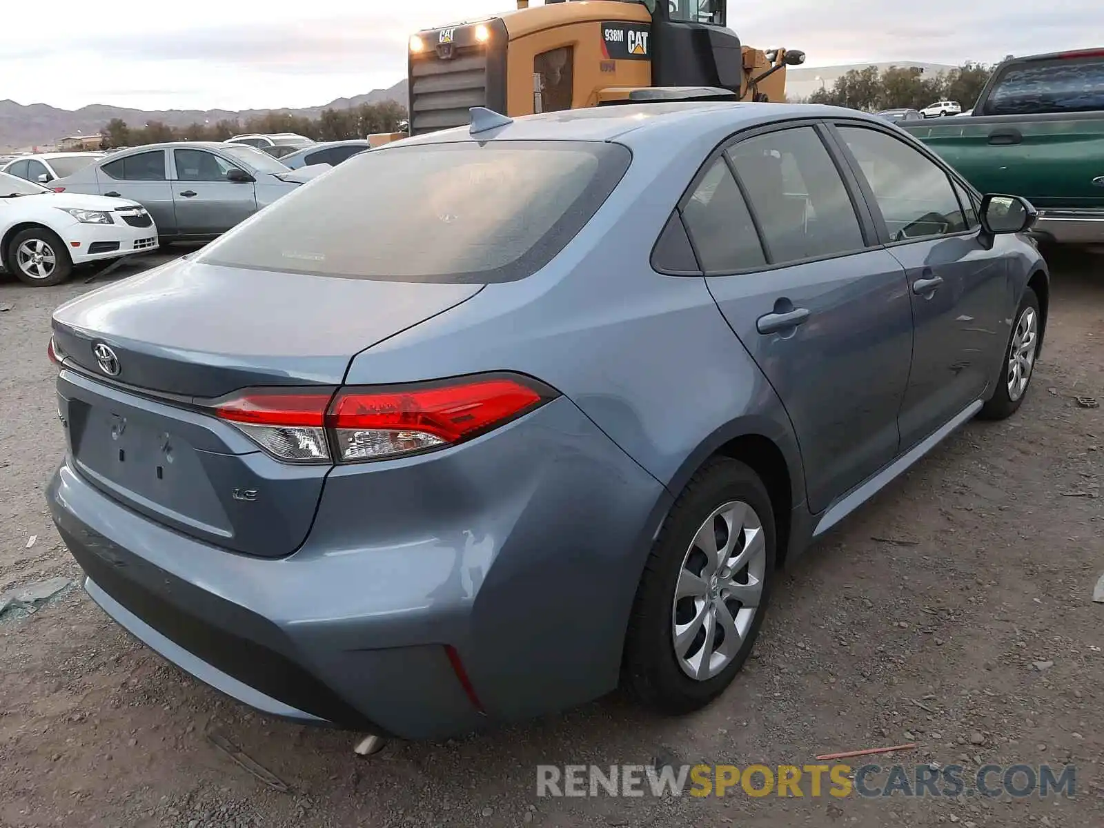 4 Photograph of a damaged car JTDEPRAE1LJ103250 TOYOTA COROLLA 2020