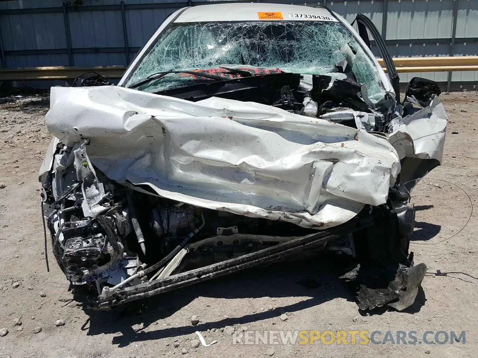 9 Photograph of a damaged car JTDEPRAE1LJ103717 TOYOTA COROLLA 2020