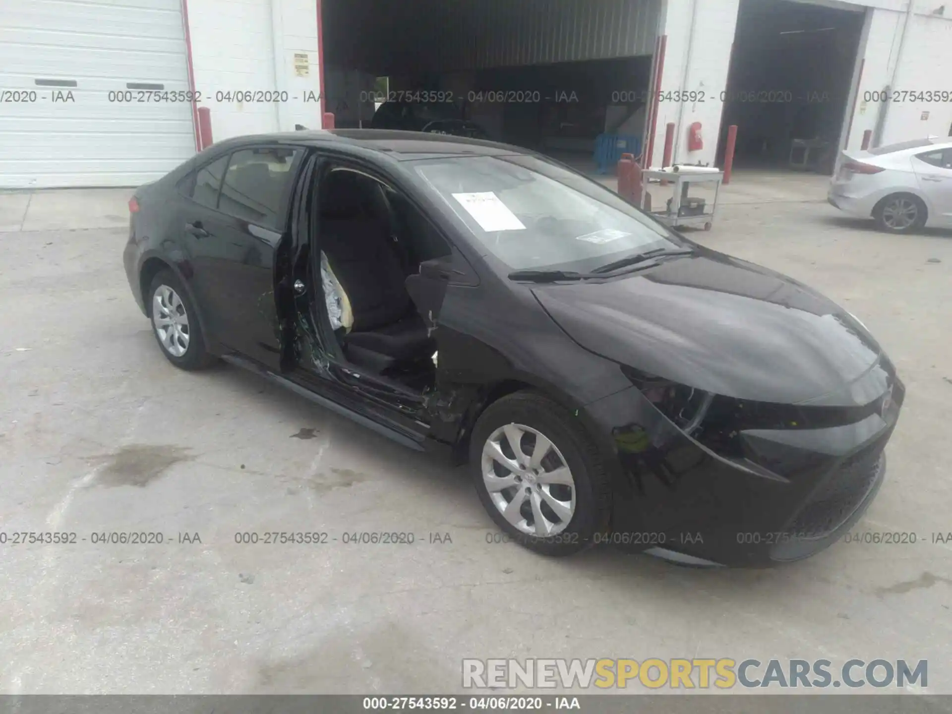 6 Photograph of a damaged car JTDEPRAE1LJ104530 TOYOTA COROLLA 2020