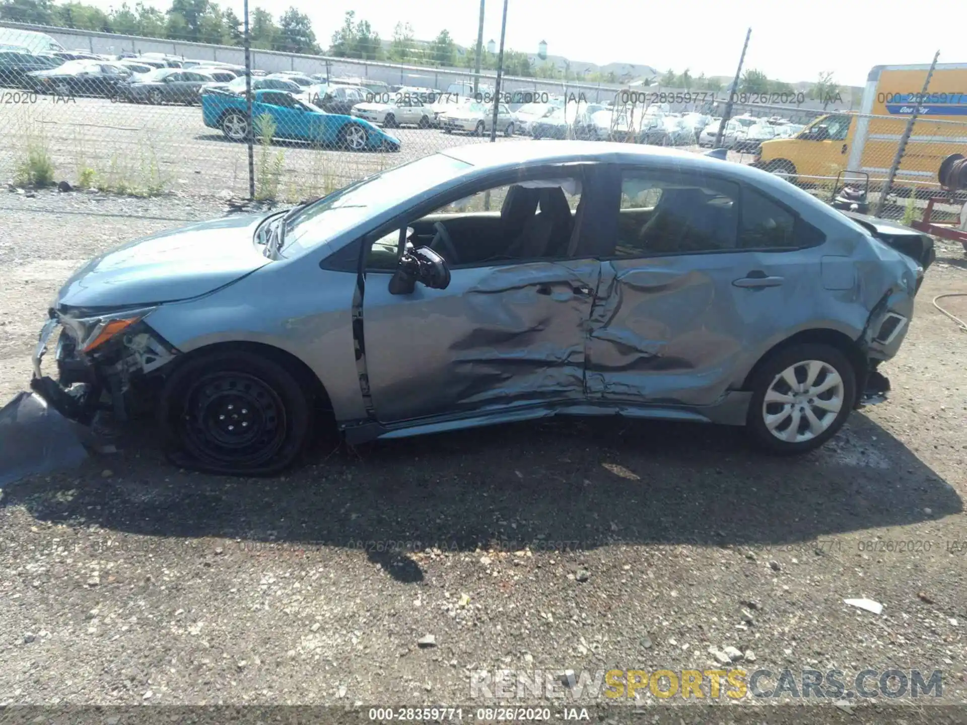 6 Photograph of a damaged car JTDEPRAE1LJ106150 TOYOTA COROLLA 2020