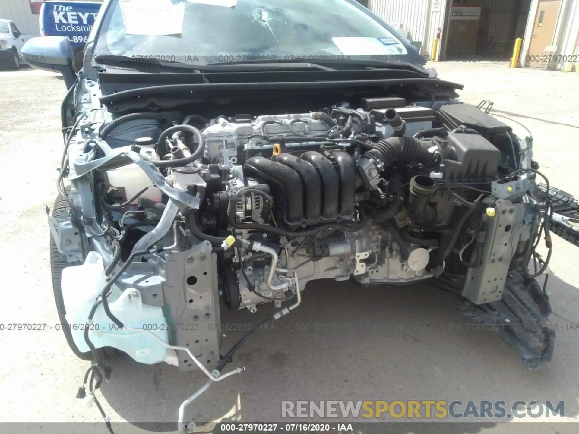 6 Photograph of a damaged car JTDEPRAE1LJ107427 TOYOTA COROLLA 2020