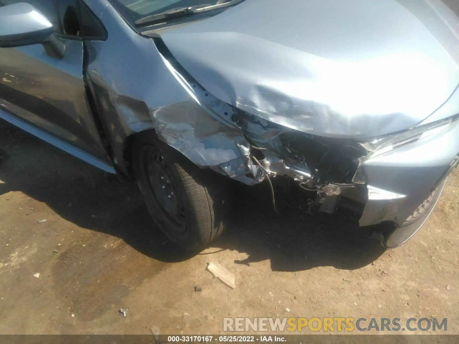 6 Photograph of a damaged car JTDEPRAE1LJ108190 TOYOTA COROLLA 2020