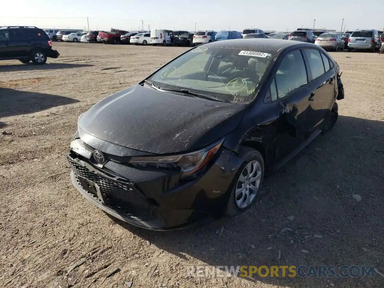 9 Photograph of a damaged car JTDEPRAE1LJ108366 TOYOTA COROLLA 2020